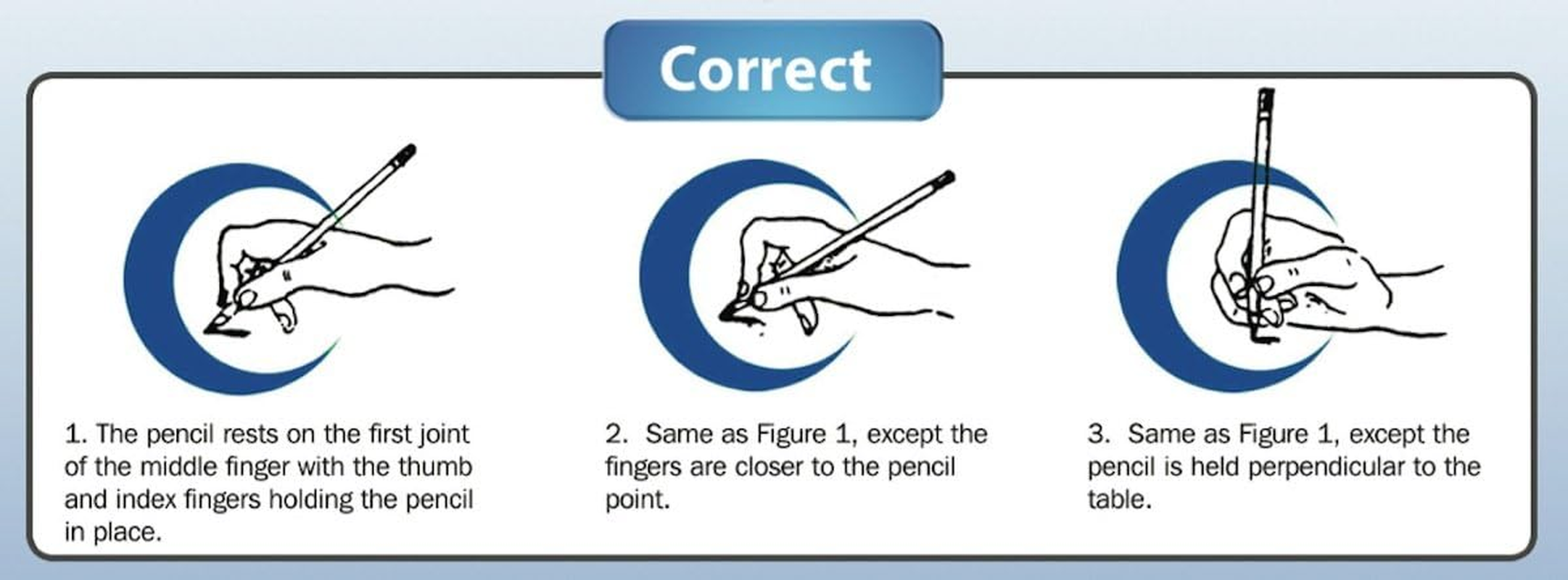 The Pencil Grip Crossover Grip Ergonomic Writing Aid for Righties and Lefties, 12 Assorted Classic Colors (TPG-17812) image number 4