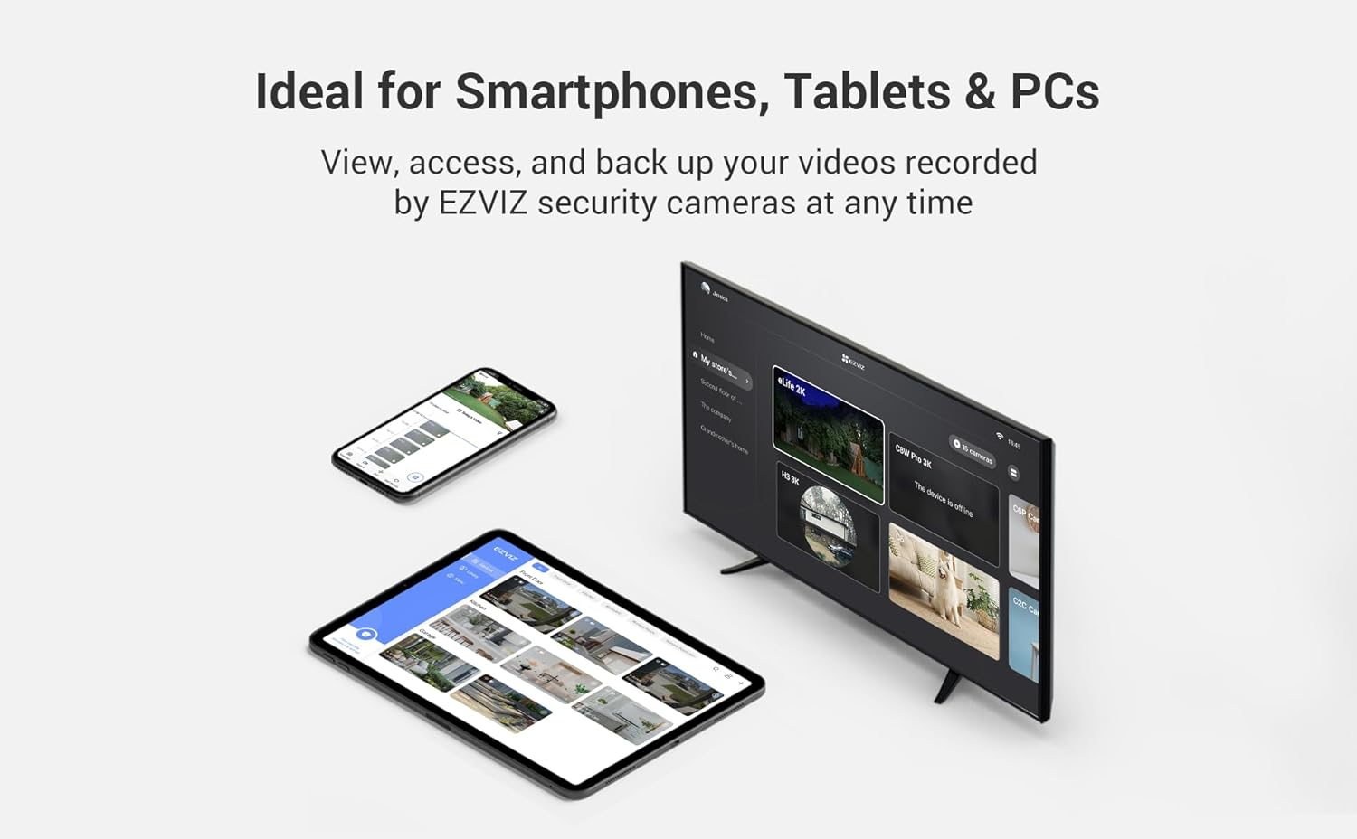 EZVIZ Ultra Micro SDXC Class 10 Memory Card 256GB Compatible to EZVIZ Security Cameras（Sd Card 256GB image number 1