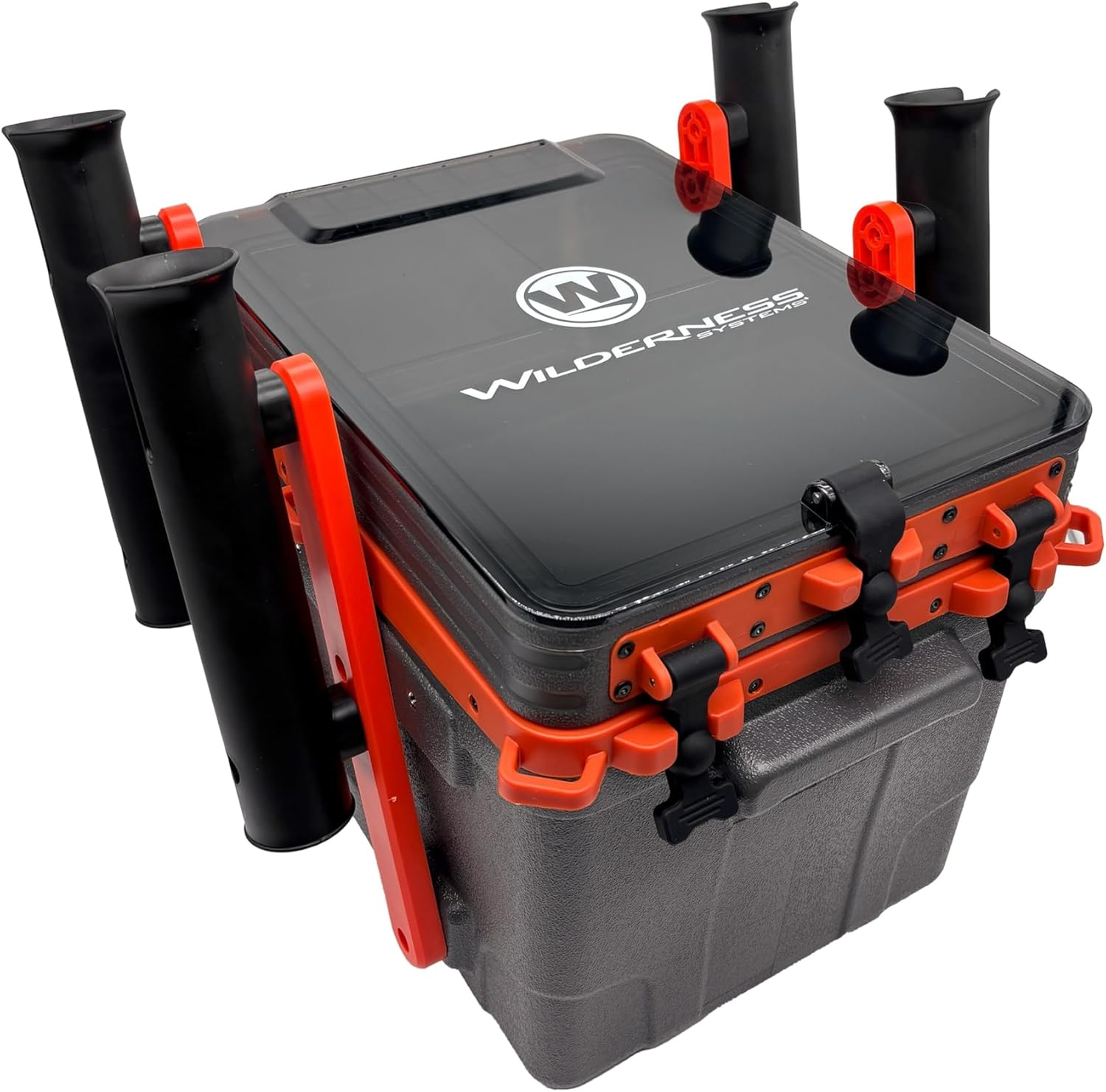Wilderness Systems 8070065 Kayak Krate with 4 Rod Holders, Grey