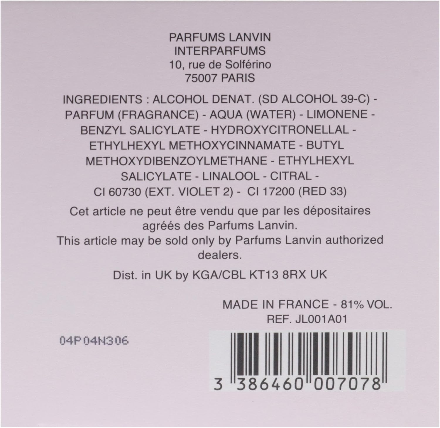 Lanvin Rumeur 2 Rose Eau De Parfum Spray 3.3 Oz/ 100 Ml, 368 G, 100 Milliliter (163031) image number 2