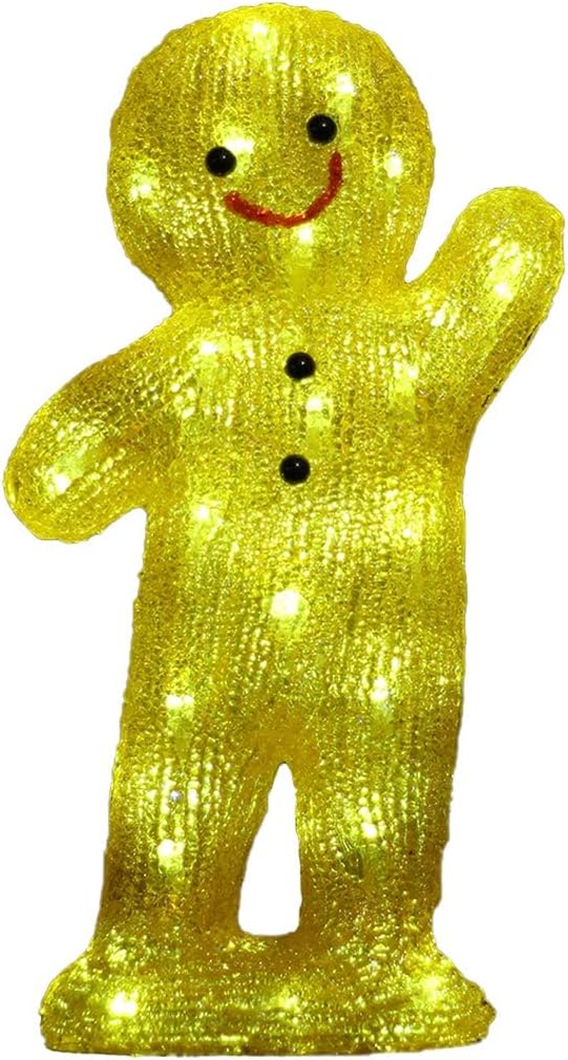 Acrylic Gingerbread Man - H40Cm