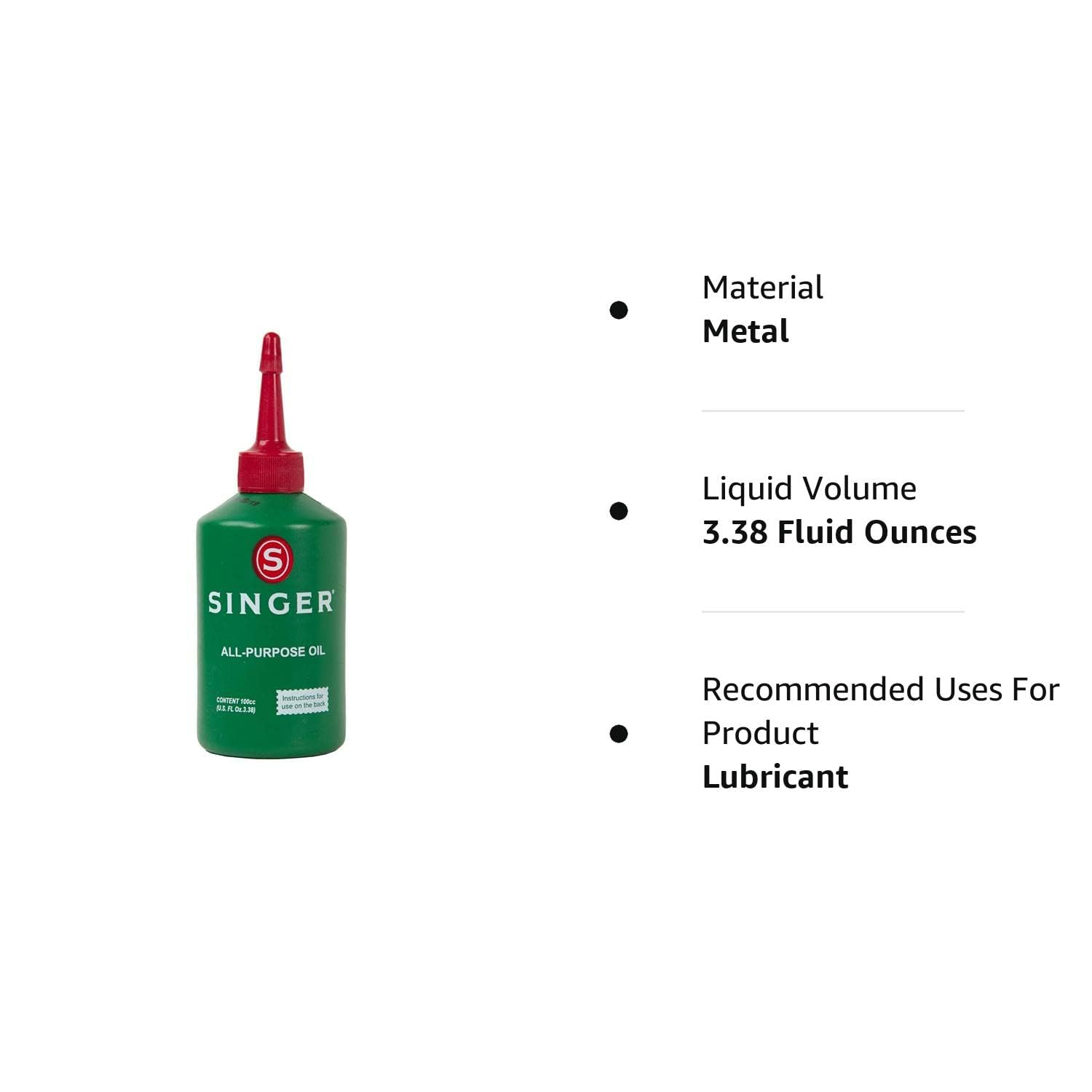 Singer Sewing Machine Oil