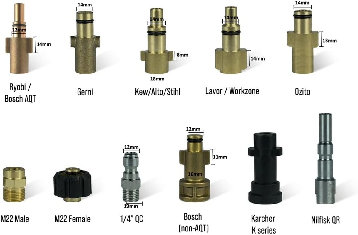 Snow Foam Cannon Lance Gun with 1/4" Quick Connect Adapter image number 2