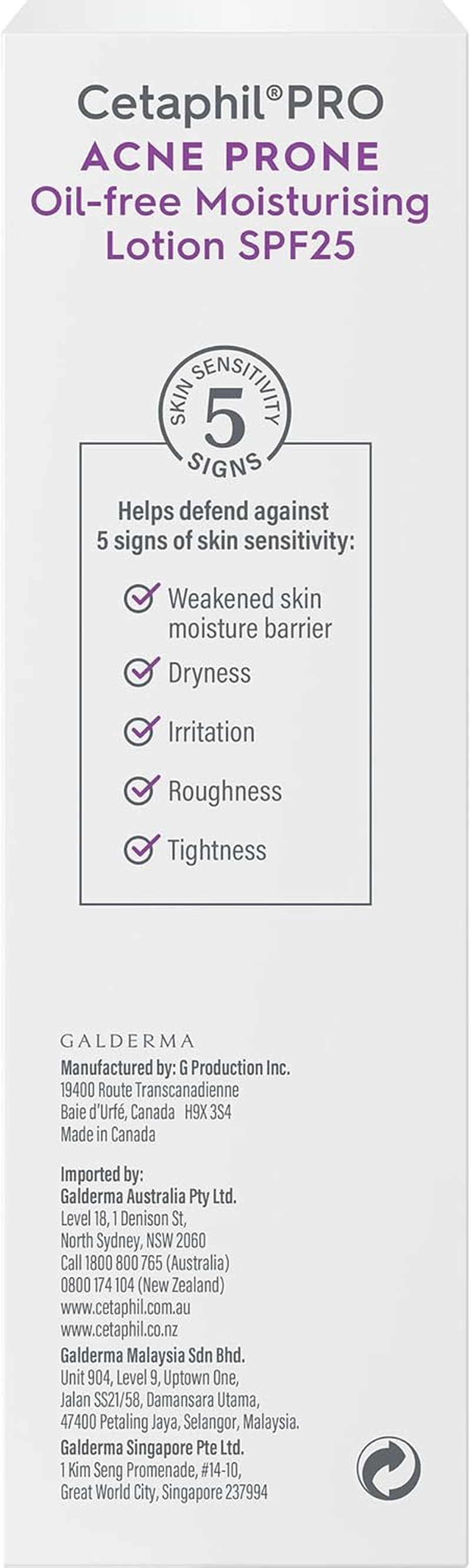 Cetaphil Pro Acne Prone Moisturising Lotion SPF 25, 118 Ml, Oil Free, 24 Hour Hydration with Broad Spectrum, UVA/UVB Protection, Dermatologist Tested (Pack of 2) image number 4