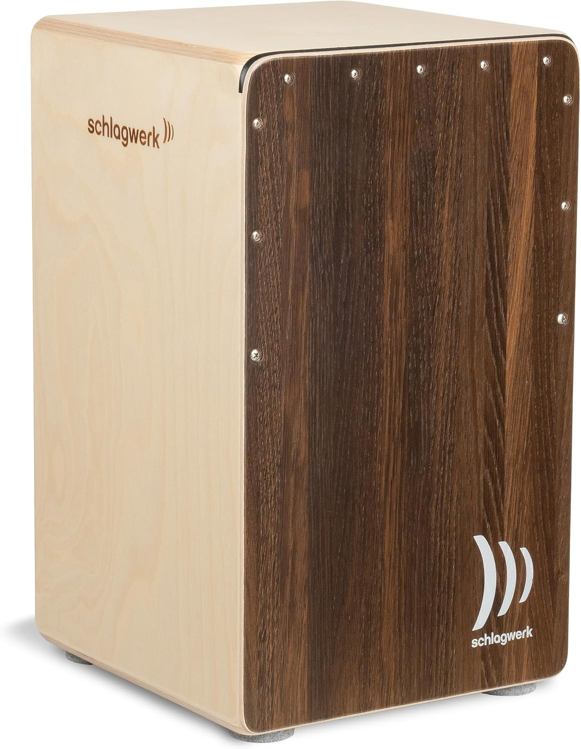 Schlagwerk CP403BLK 2Inone Series Medium Size Snare Cajon - Black