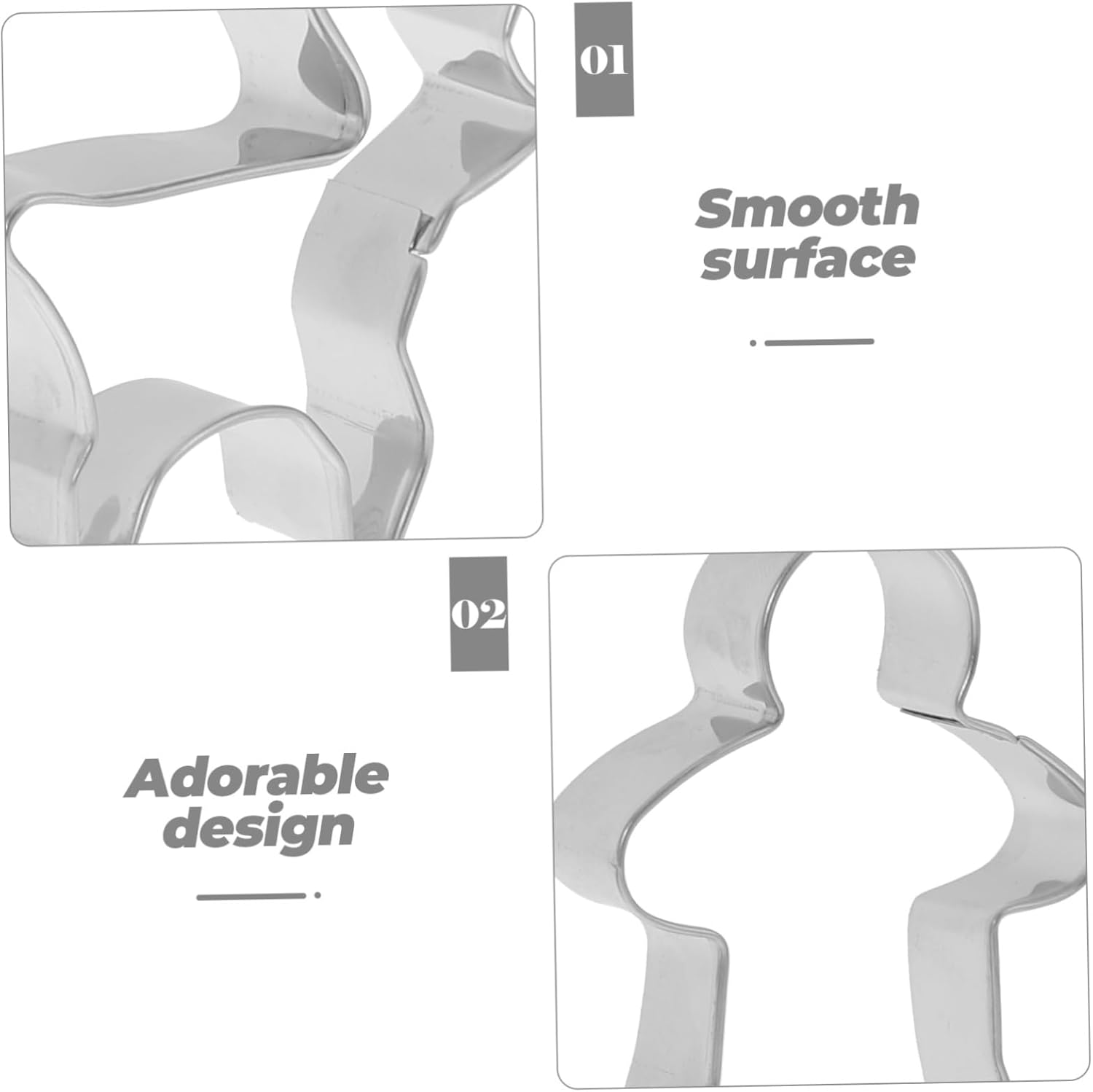 16Pc Stainless Steel Cookie Cutters Set round Circle Biscuit Cutter Molds for Christmas Fondant Cakes Baking Tools