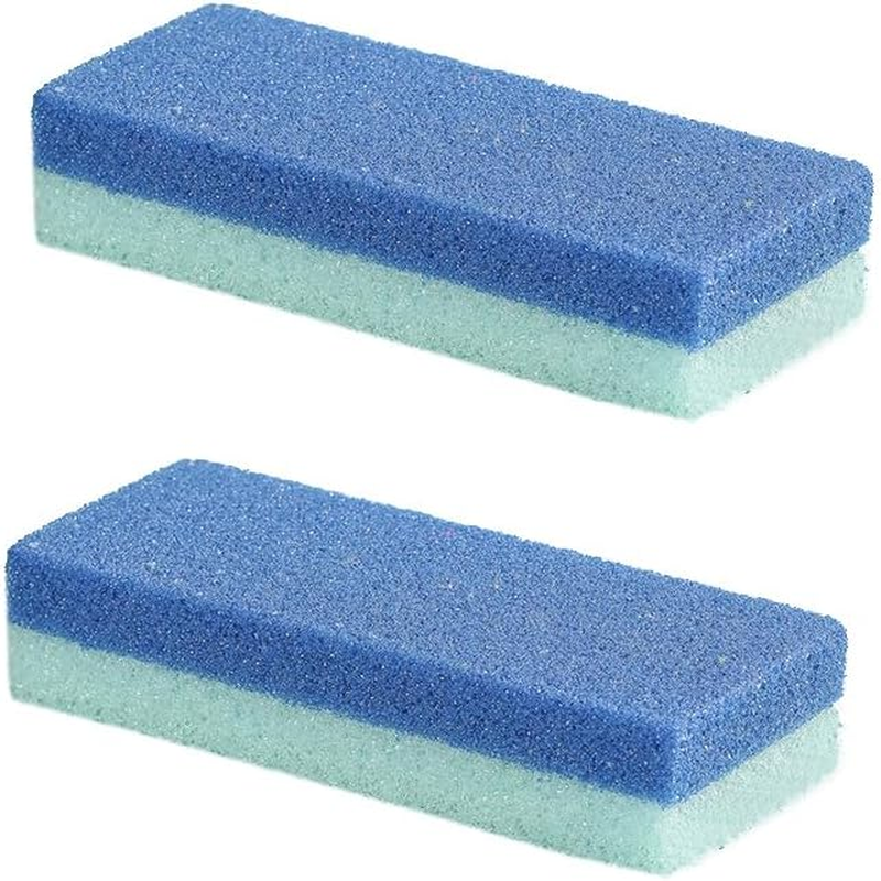 2Pcs Foot Scrubber, Care Pumice Stone for Feet, Professional Pedicure Tools, Callus Remover, Foot File, Foot Exfoliator Exfoliating Tool for Feet with More Dead Skin and Callus (Purple)