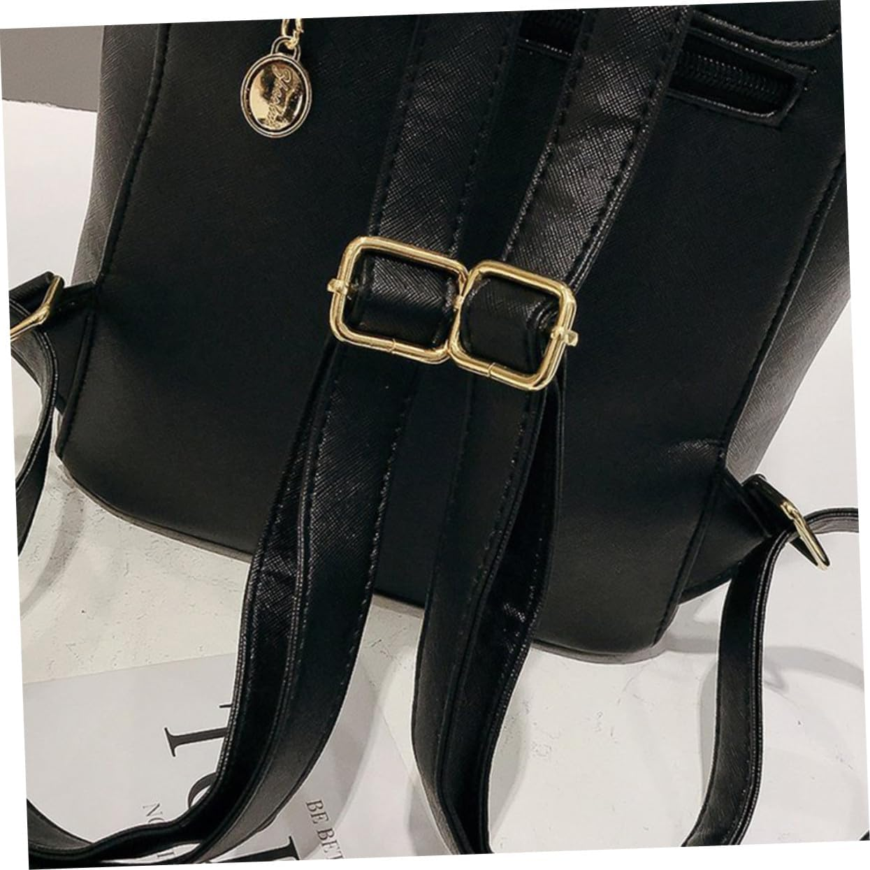 Abaodam Fashion Women Backpack Pu Leather School Bag High School Bag Lightweight Backpacks for Women Adolescent Girls image number 1