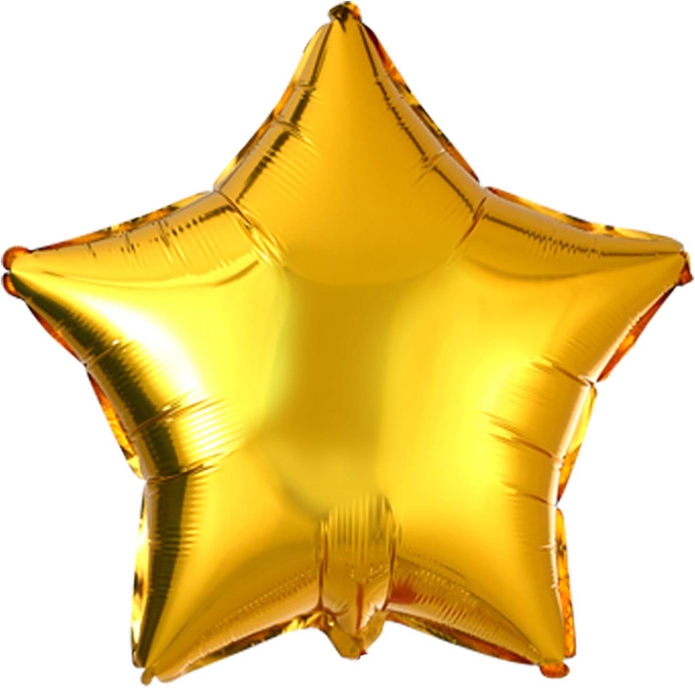18" Gold Star Shaped Foil Balloons Mylar Helium Balloons for Birthday Party Wedding Baby Shower Decorations, Pack of 20 - Blur Star-Shaped image number 7