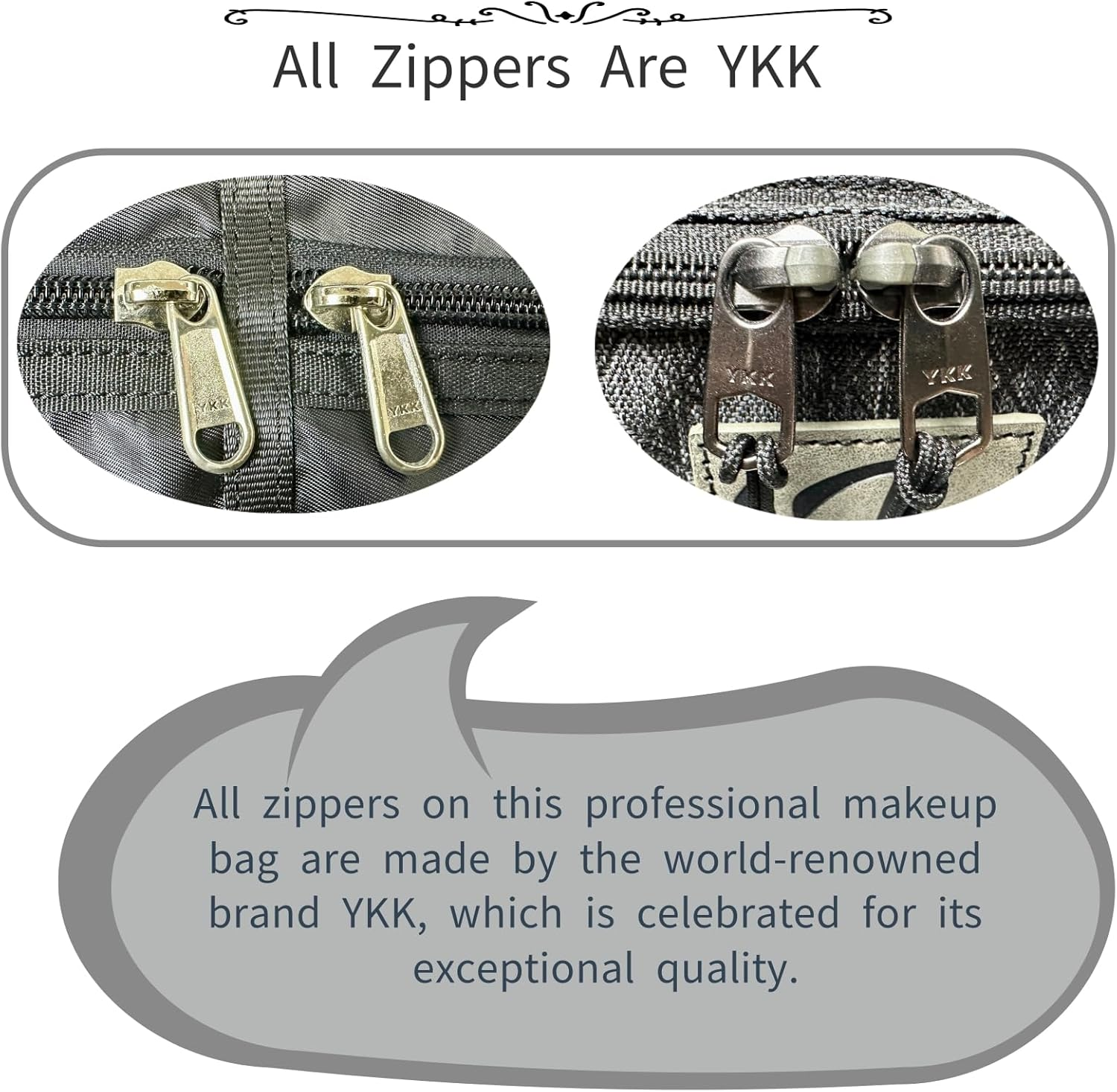 Baltfrist Rolling Makeup Bag with 4 Removable Bags，Rolling Makeup Case with 5Pcs 360&deg;Rotating Wheels,Makeup Artist Travel Bag with Brushes Storage Section，Black Diamond Grid image number 5