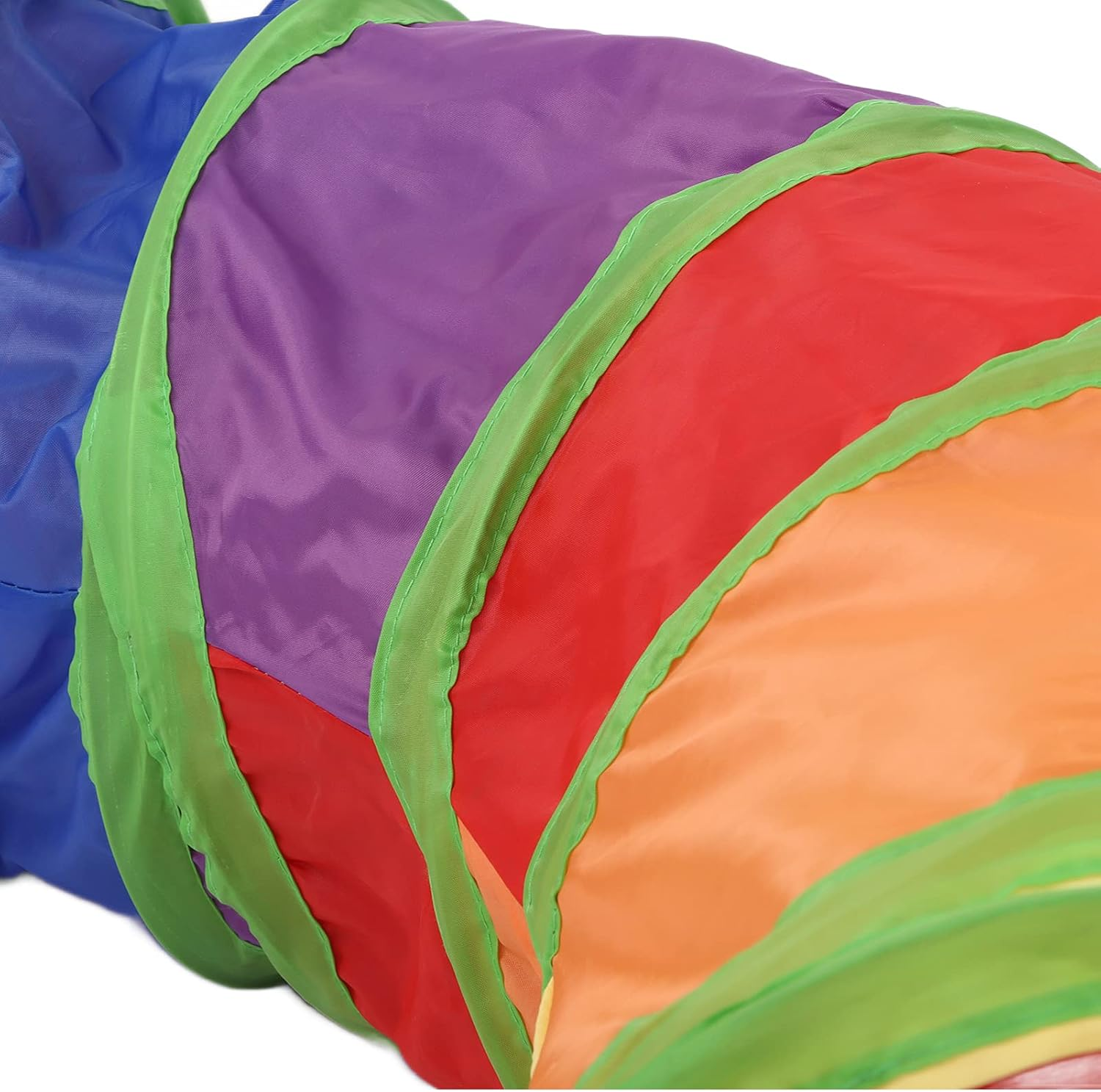 SOULONG Pet Play Tunnel Tube, Pet Tunnel Foldable Cat Dot Tent Collapsible Cat Toy Tube with Interactive Ball and 4 Doors for Kittens Rabbits and Other Small Animals image number 5