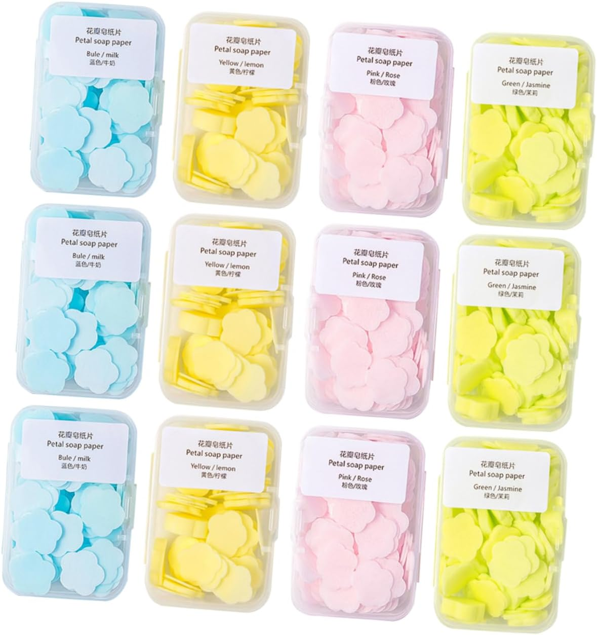 Ifundom Soap Flakes Portable Hand Soap Slices for Travel Camping and Outdoor Activities Convenient Travel Toiletries For image number 3