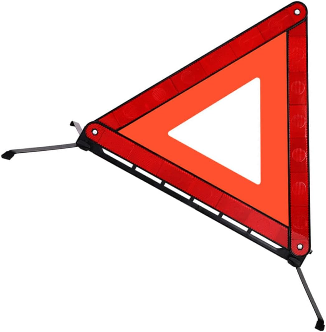 Hohopeti Reflective Warning Triangle Emergency Sign Foldable 3-Foot Roadside Safety Indicator for Cars and Trucks Portable Car Emergency Accessory image number 6