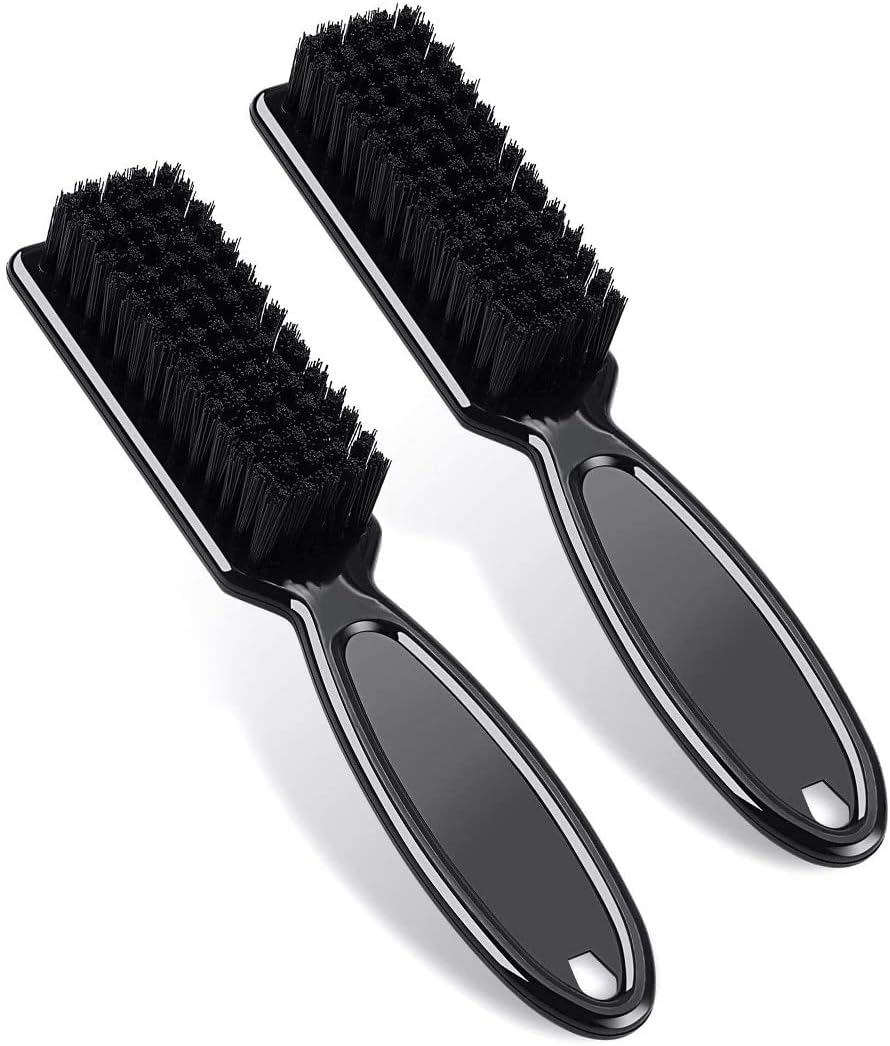 NIANOPKM 2 X Cleaning Brush, Blade Cleaning Brush, Nylon Brush, Nail Brush, Trimmer, Hairdressing Cleaning Brush, Hair Clippers Tool image number 1