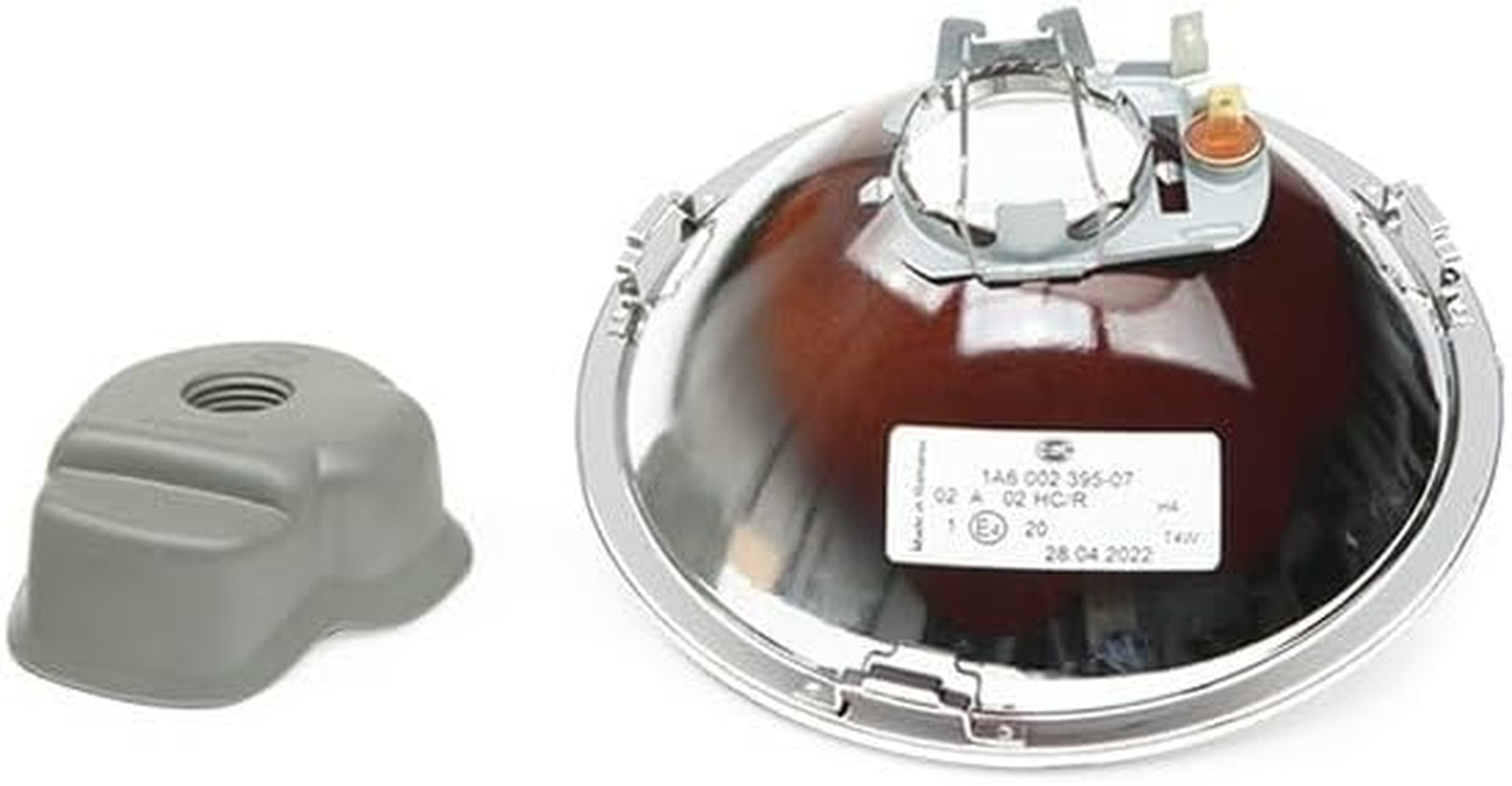 HELLA 002395071 7" H4 Type Single High/Low Beam Headlamp with Position Lamp