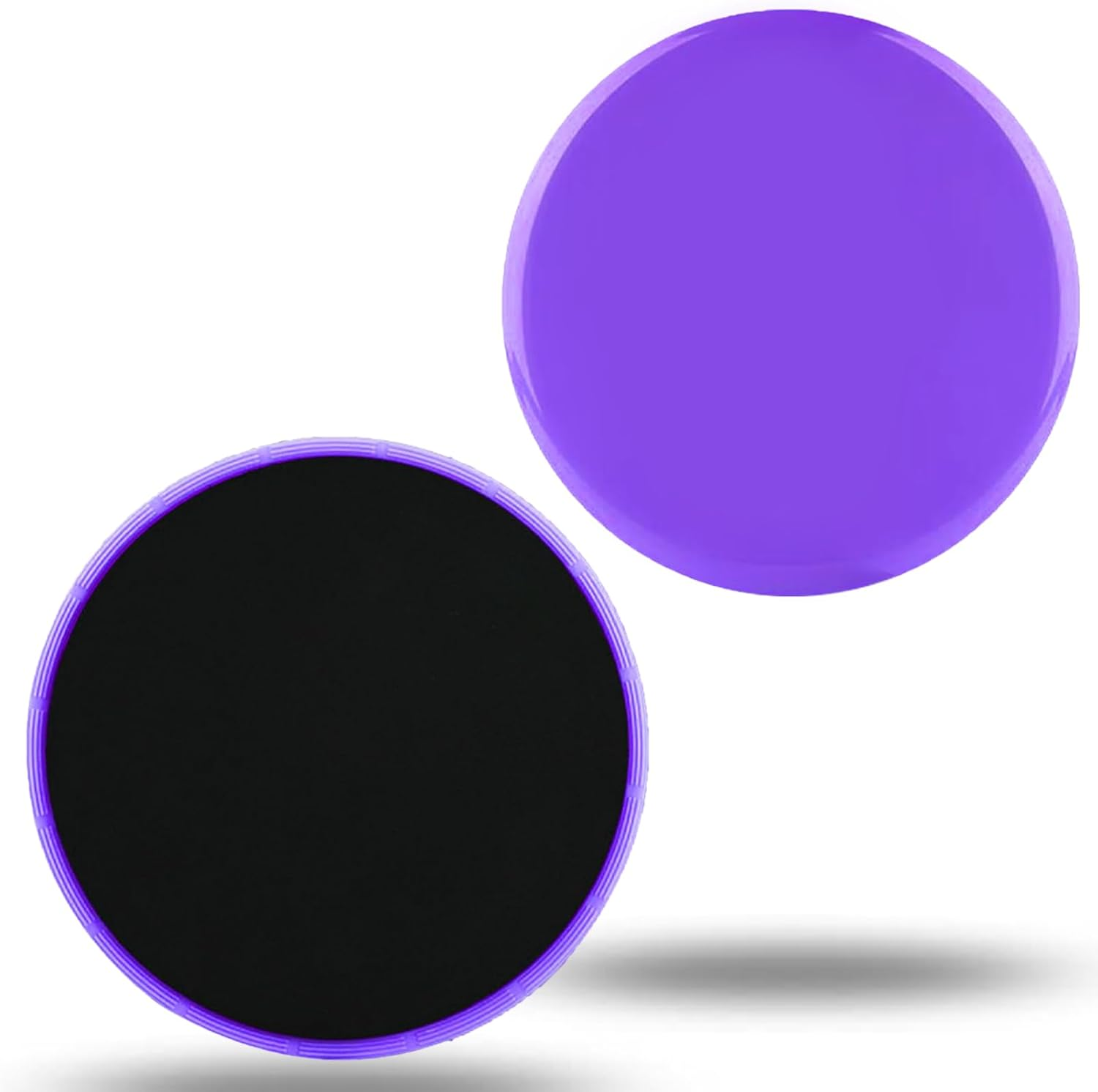 Exercise Core Sliders - 2 Pack Yoga Pilates Gliding Discs for Carpet or Hardwood Floors, Light and Portable Exercise & Fitness Equipment image number 4