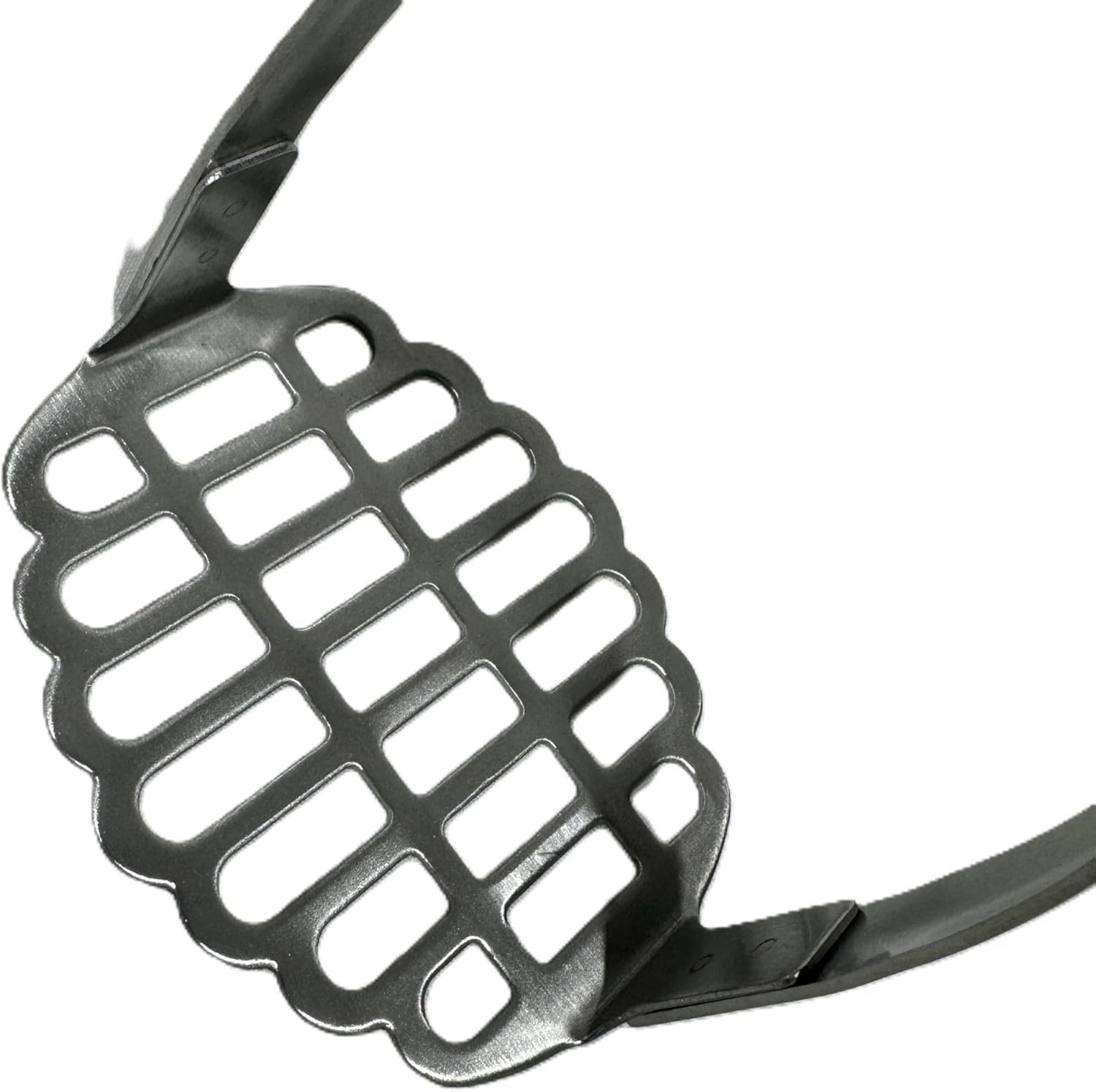 LYLAC Homeware Stainless Steel Masher with Plastic Handle, 25 X 9 X8 CM image number 4