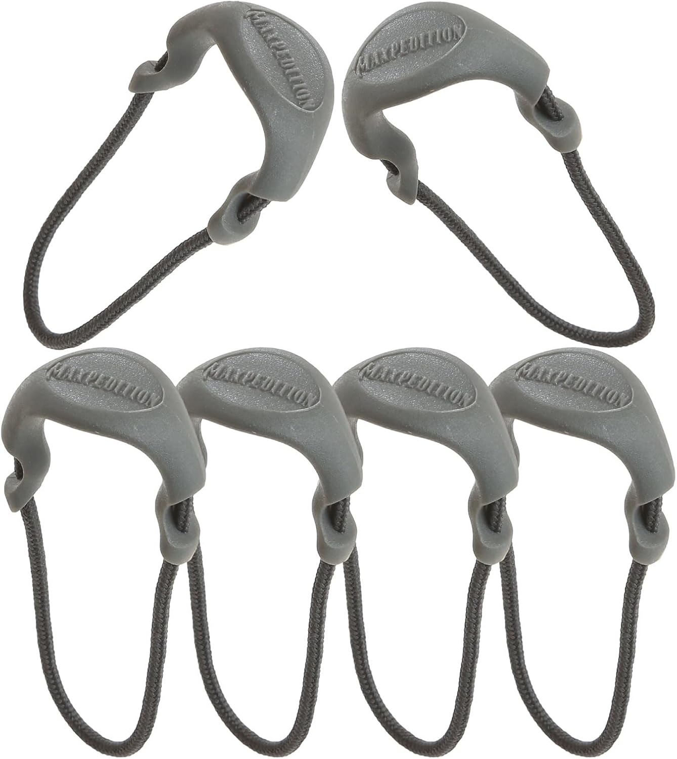 Maxpedition Small Zipper Pulls Pack of 6 Luggage Tag, 2 Cm