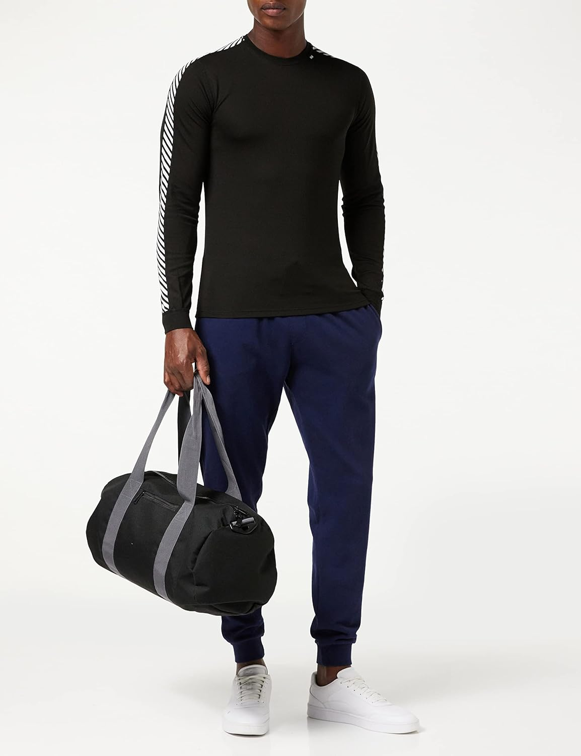 Helly Hansen Men'S HH LIFA Stripe Crew Base Layer image number 3