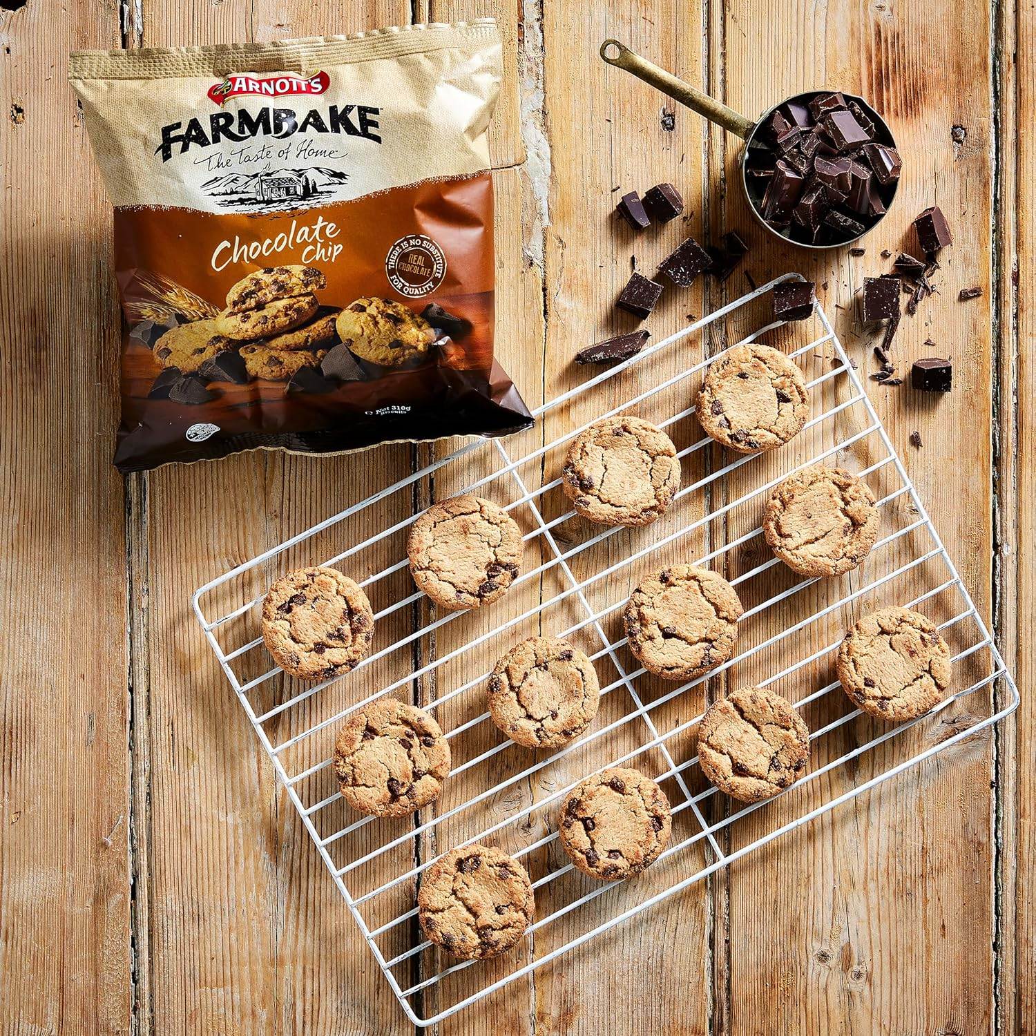 Arnott'S Farmbake Chocolate Chip Cookies, 310 Grams image number 5