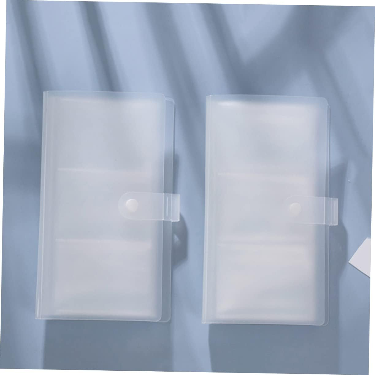 2Pcs Card Holder Booklet Cards Storage Album Picture Album Holder for Home Office Photocard Holder Post image number 5