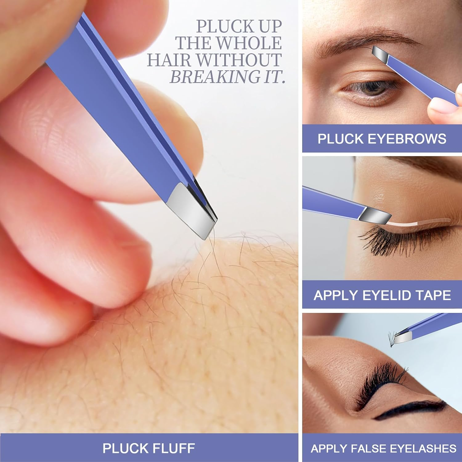 Teenitor Pimple Popper Tool Kit, 6 Pcs Blackhead Remover Tools, 1 Ingrown Hair Tweezers, Pimple Extractor Pore Extractor Acne Tools Blackhead Extractor, Black Head Remover for Face Nose - Light Green image number 7