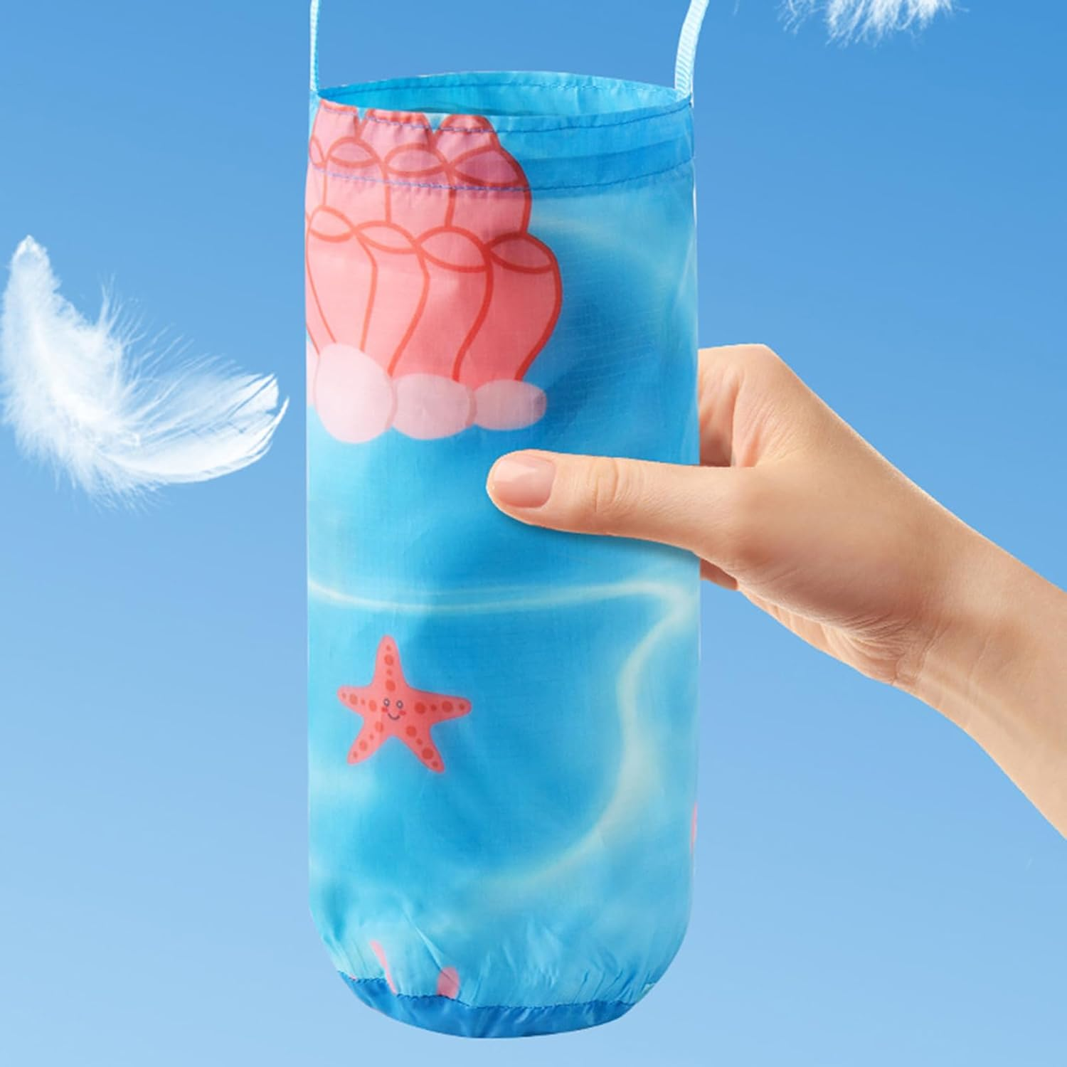 6.5 X 6.5 Ft Paddling Pool,Kiddie Pool and Beach Blanket,Sandproof Waterproof Folding 2 in 1 Beach Blanket,For Outdoor Picnic Vacation image number 5