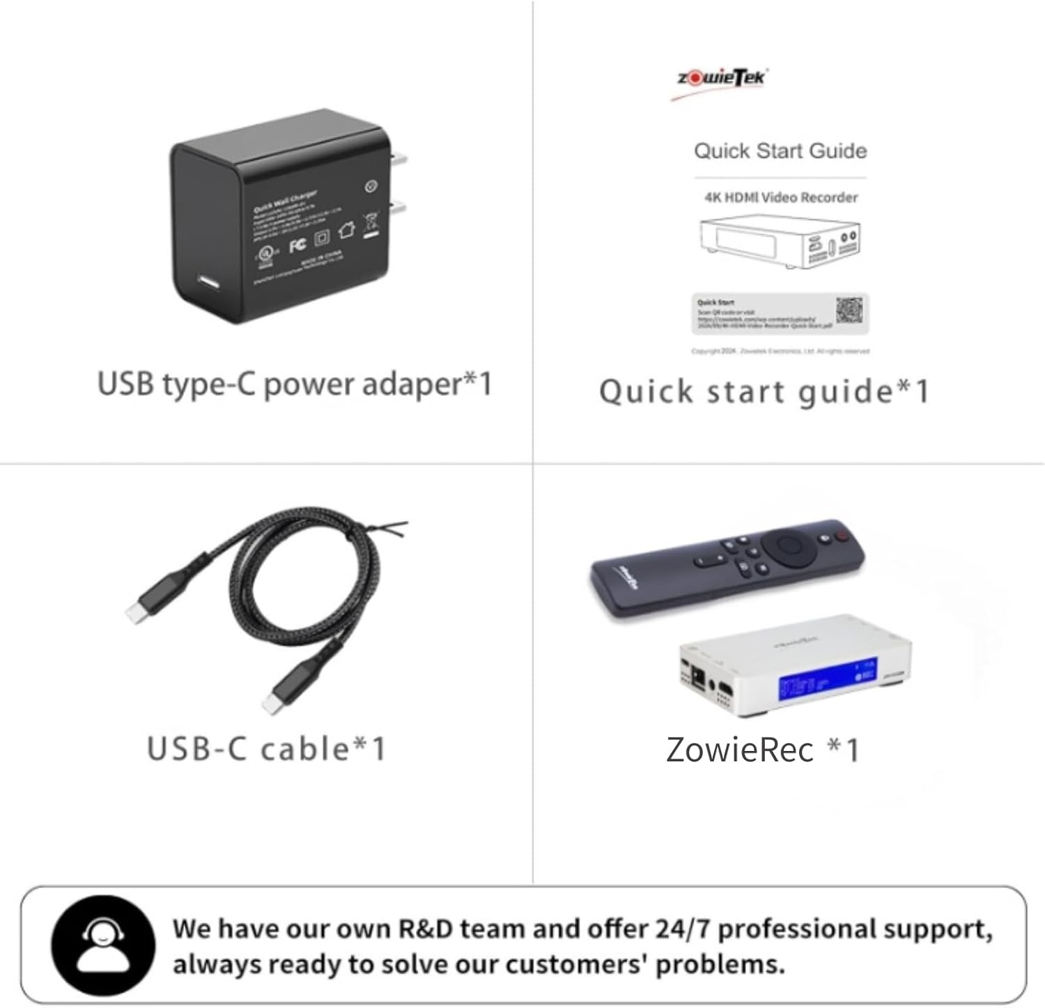 Zowierec 4K@30Fps HDMI Video Recorder DVR for Camcorders, Game Consoles, Laptops, Pcs, TV Playback, Schedule Recording, Snapshot, Pause and Resume, TF Card & USB, No PC image number 6