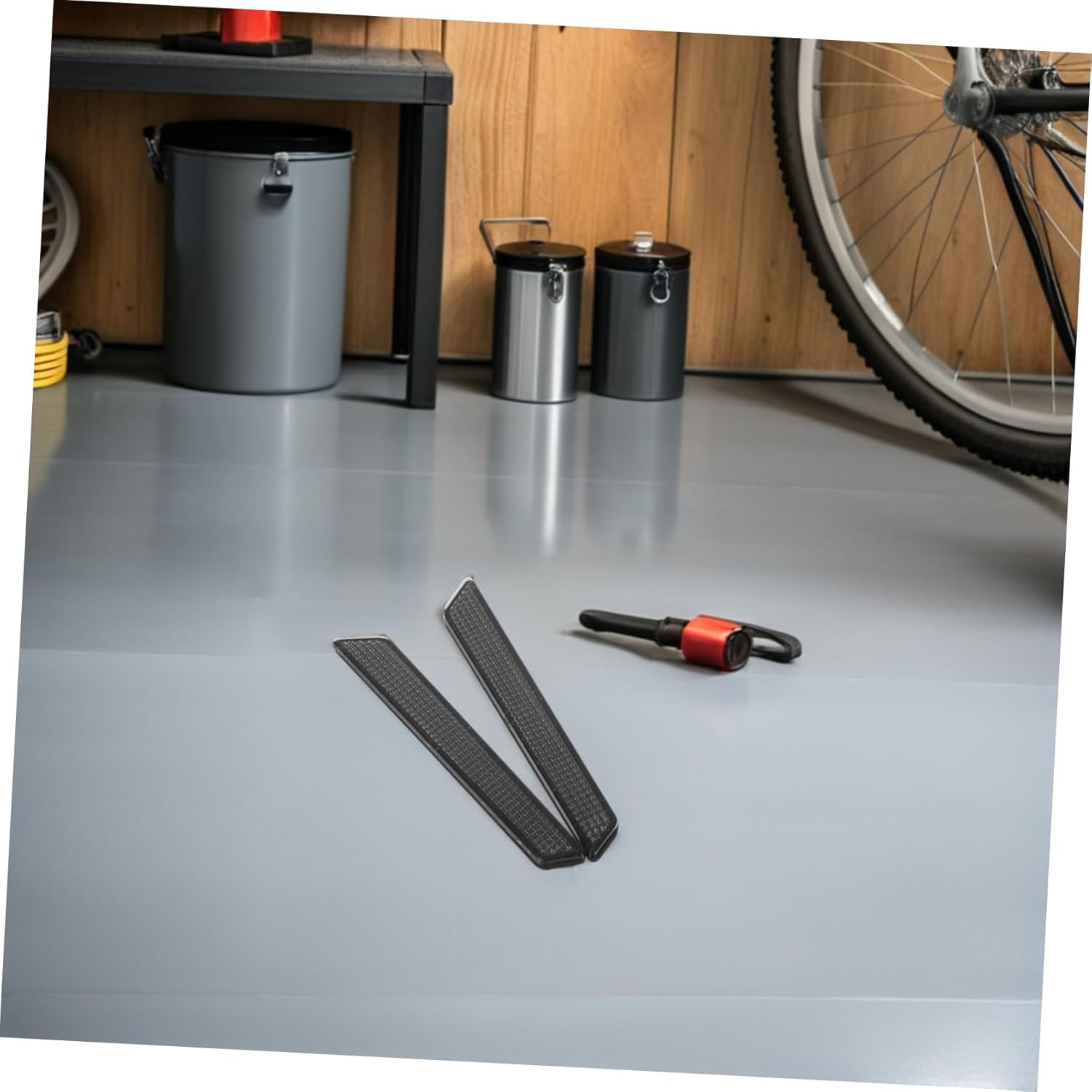 Abs Plastic Reflective Latch Covers for Touring Saddle Bags Night Riding Safety Reflector Inserts Motorcycle Accessories with Easy Installation Grey - White image number 7