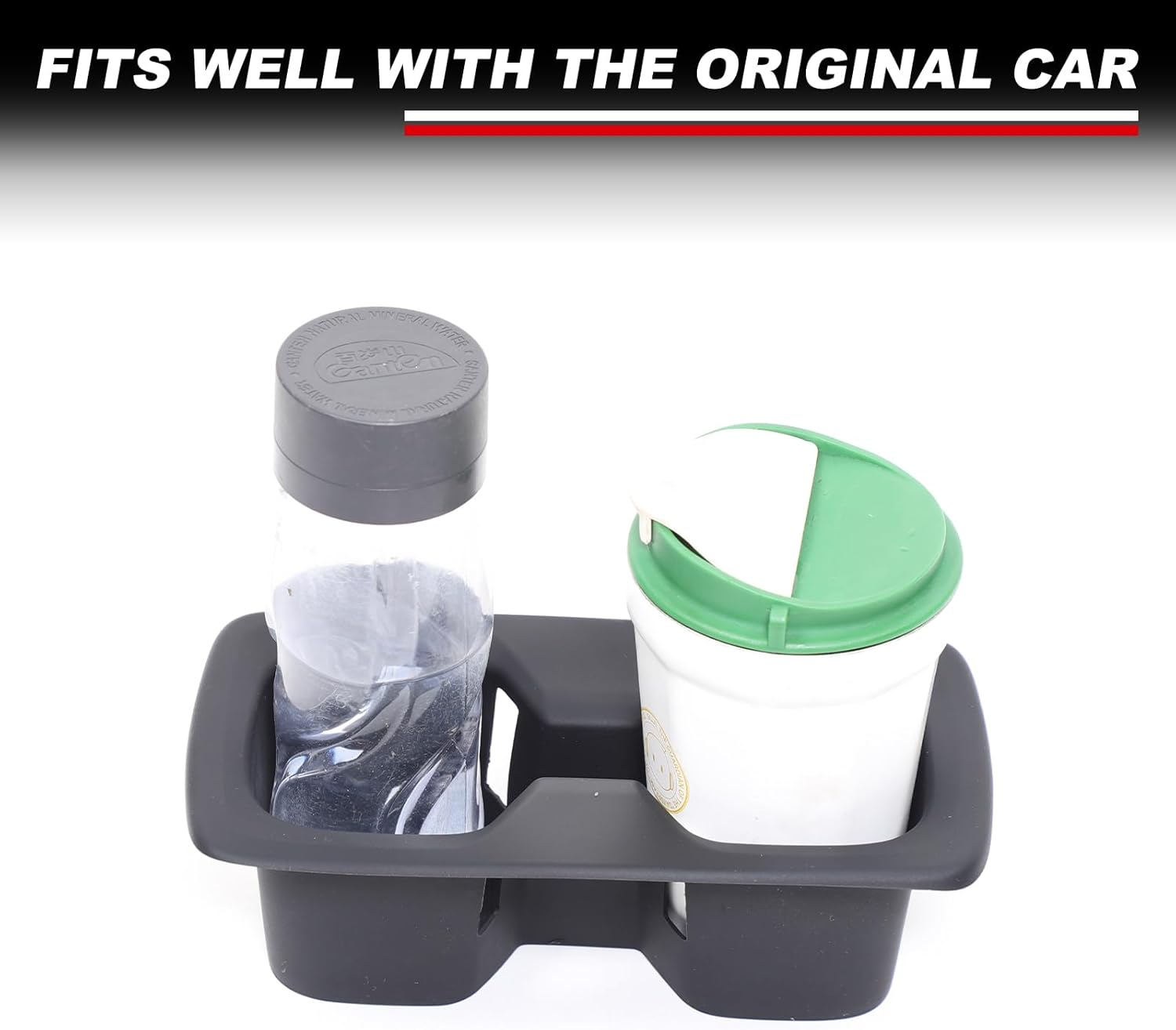 Yinaniutos Cup Holder Insert Compatible with Toyota Land Cruiser 250 Prado J250 LC250 2024 2025 | Soft Silicone Console Cup Liner | 1PC Set (Rear Row) image number 5