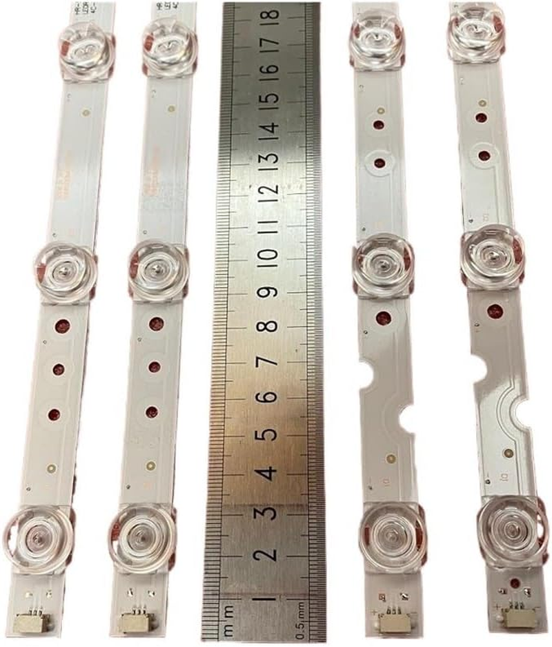 LED Backlight Strip Fit for Thomson 55S425 55S423 55S421 55P65US 55U3800C 55P65 55D6 55F6 55L2 4C-LB5507-PF02J HR03J 55HR330M07B2 V2(5Set for 5 TV) image number 4