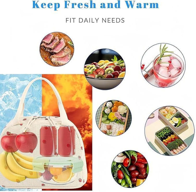 1Pcs Lunch Bag ，Reusable Lunch Box for Travel Work Picnic image number 1