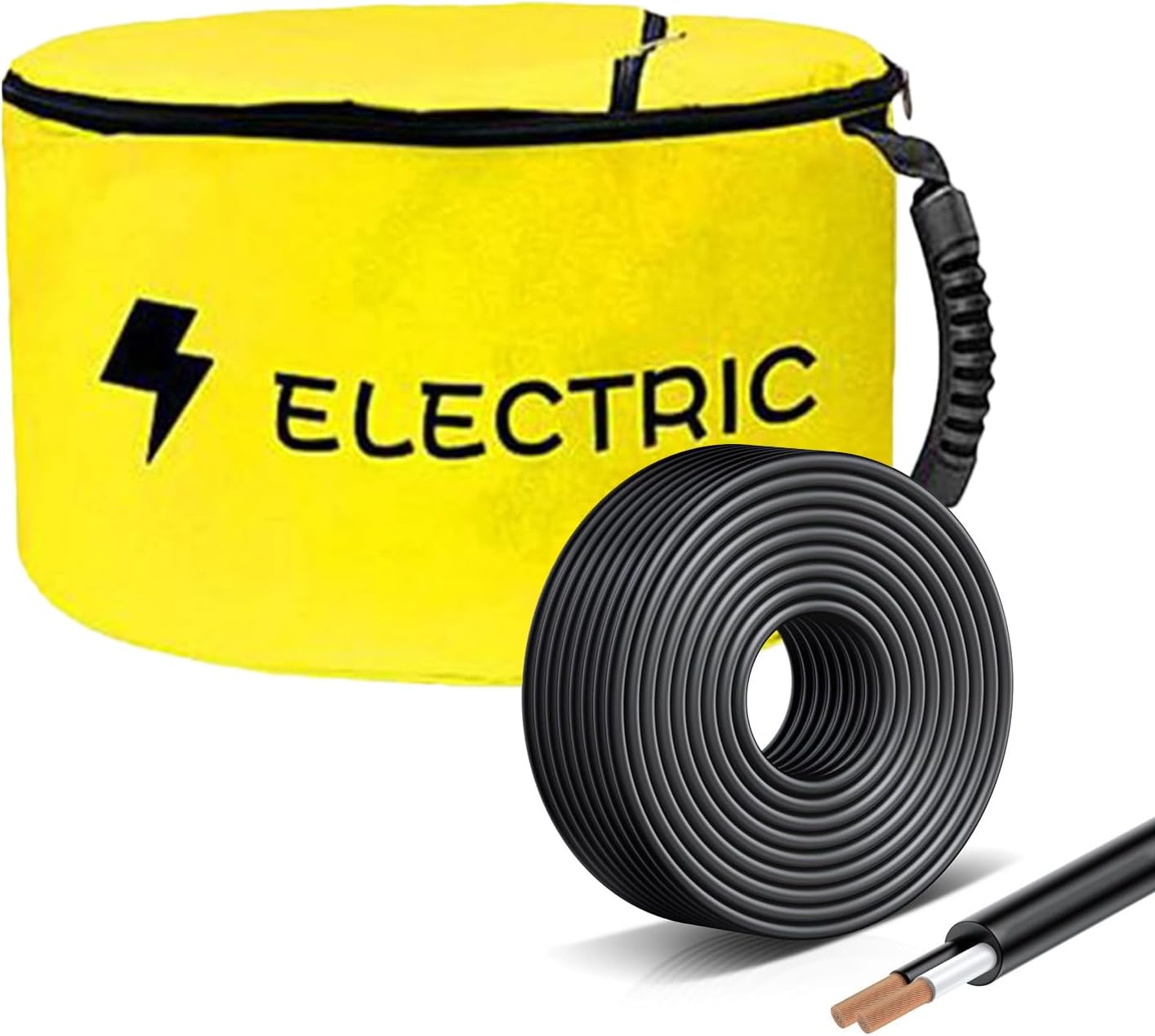 RV Hose Storage,Waterproof RV Hose Bags | Portable Carrier with Double Zipper Holder for Septic Tools Camping Trailer Waste, Blue, Refer to Description, Unisex