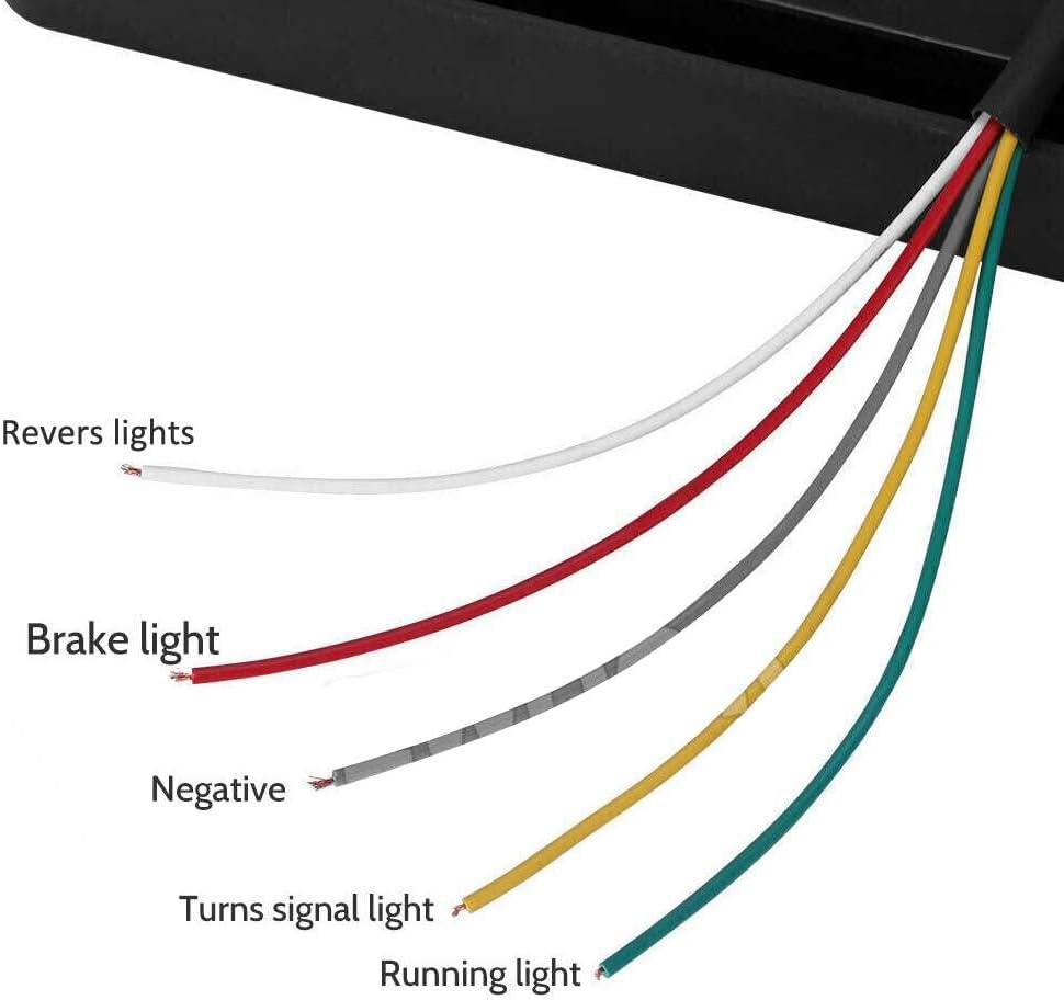 2X 44LED Trailer Ute Caravan Truck Stop Tail Lights Indicator Rear Lamp 10-30V image number 4