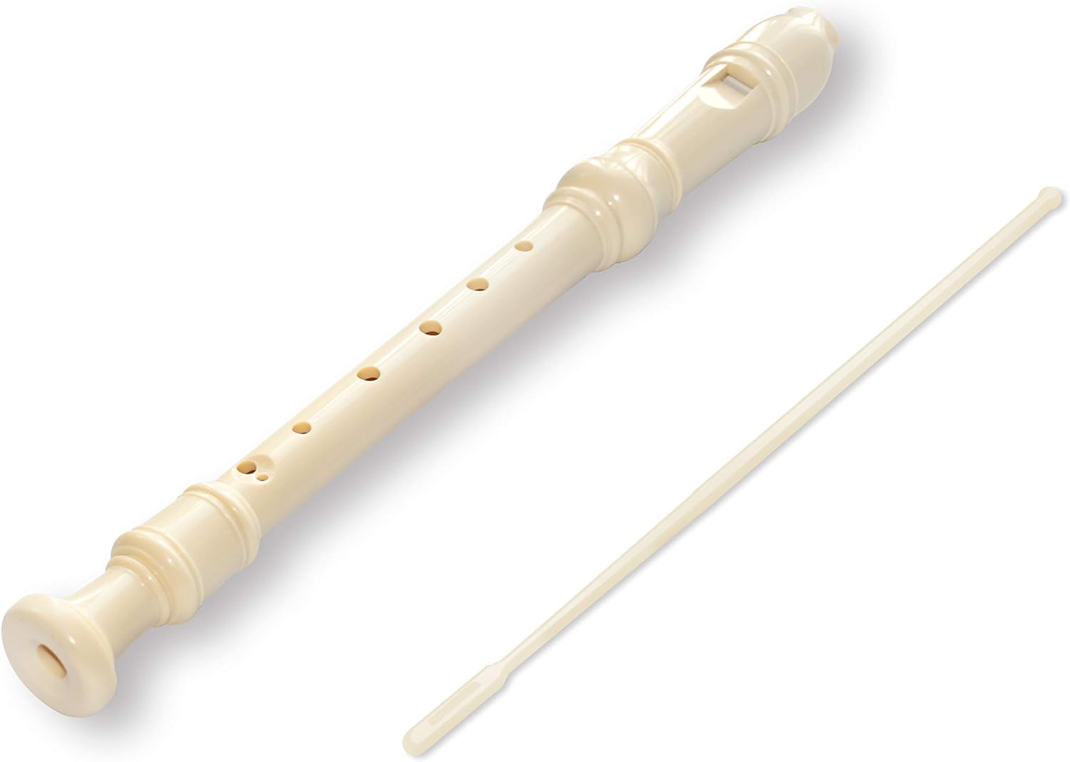Concerto Plastic Soprano Flute W/Cleaning Stick and Storage Bag for Kids/Students/Beginners image number 2