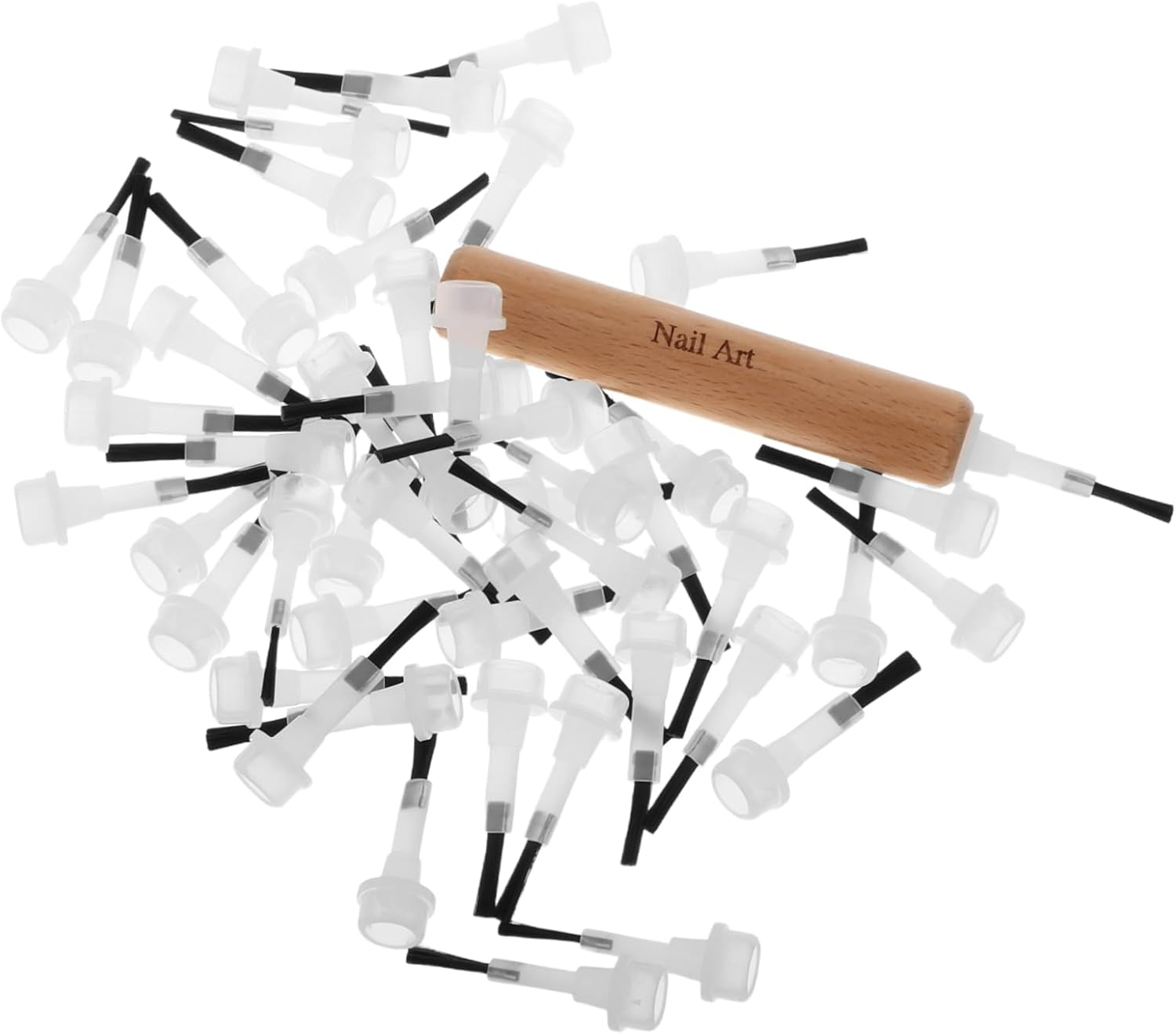 SAFIGLE Nail Liner Kit Dual Head Replacement Brush Set for Manicure Pedicure Supplies image number 5