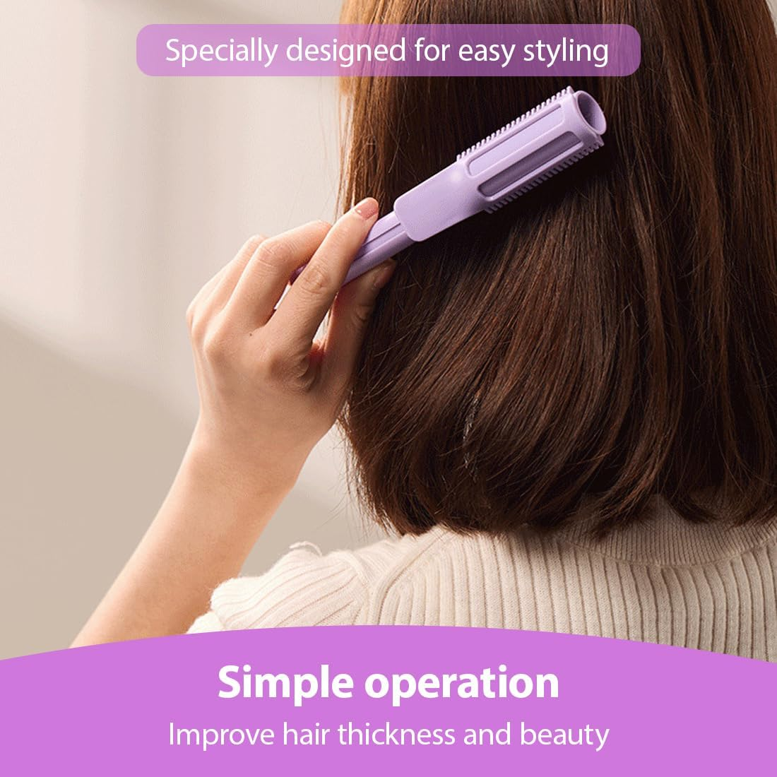 NHQZ 2-In-1 Volume Clips, Volumising Hair Clips, Volume Clip for the Hairline, Hair Roots Lifting Clips for Fluffy Bangs and High Crown Hairstyle image number 4
