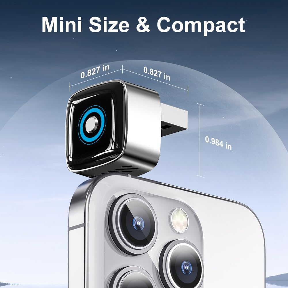 2026 Mini Wireless Carplay Adapter for Apple and Android, Support Two Devices Switch Effortlessly, Efficient Dissipation, 3-5S Fast Connect, No Delay, Compact Design Carplay for 2016+ Cars image number 6