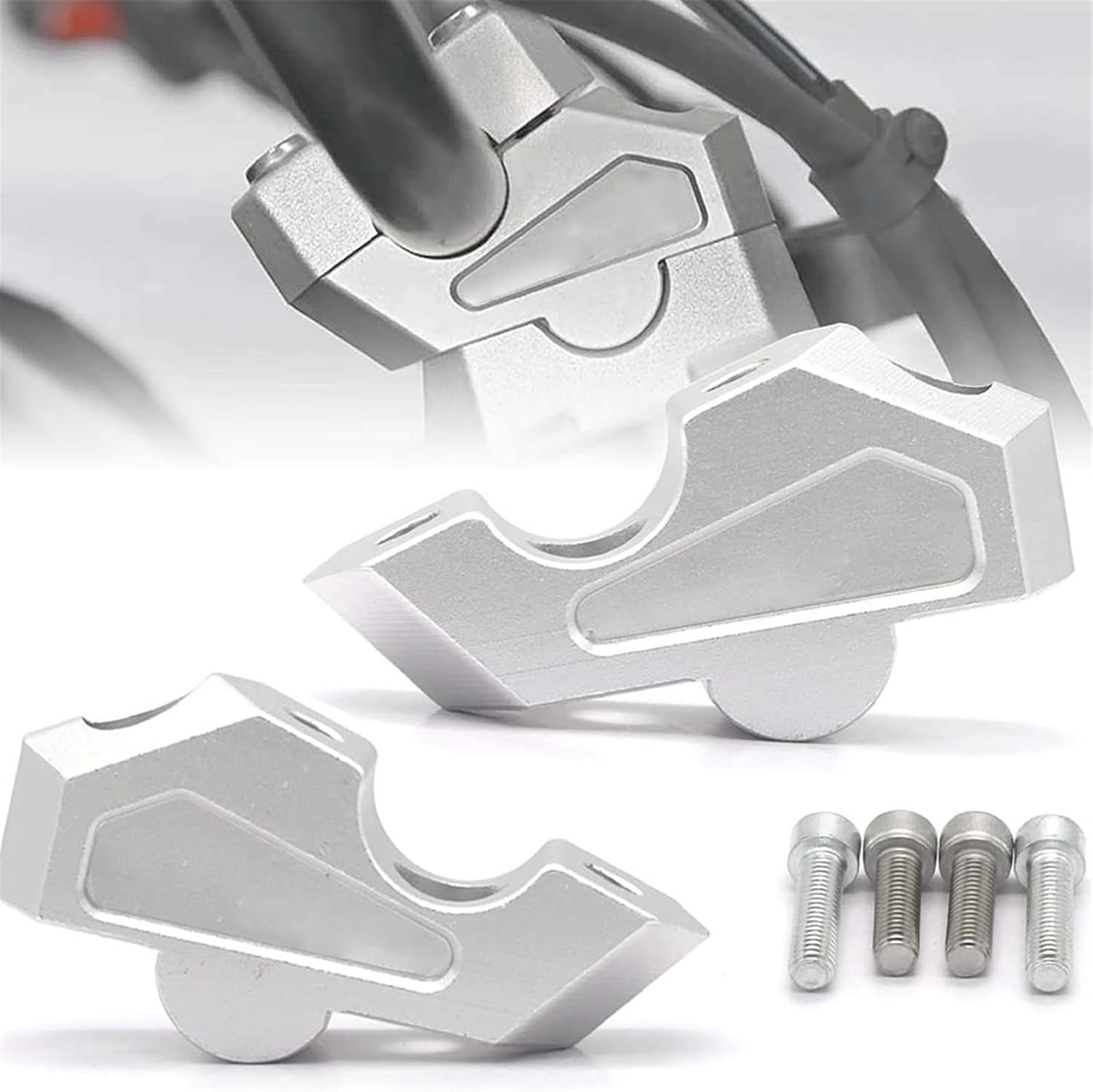 Handlebar Parts Decoration Motorcycle Accessories for F750GS 2018 2019 Handlebar Risers CNC Handlebar Risers Clamp Adapter image number 5