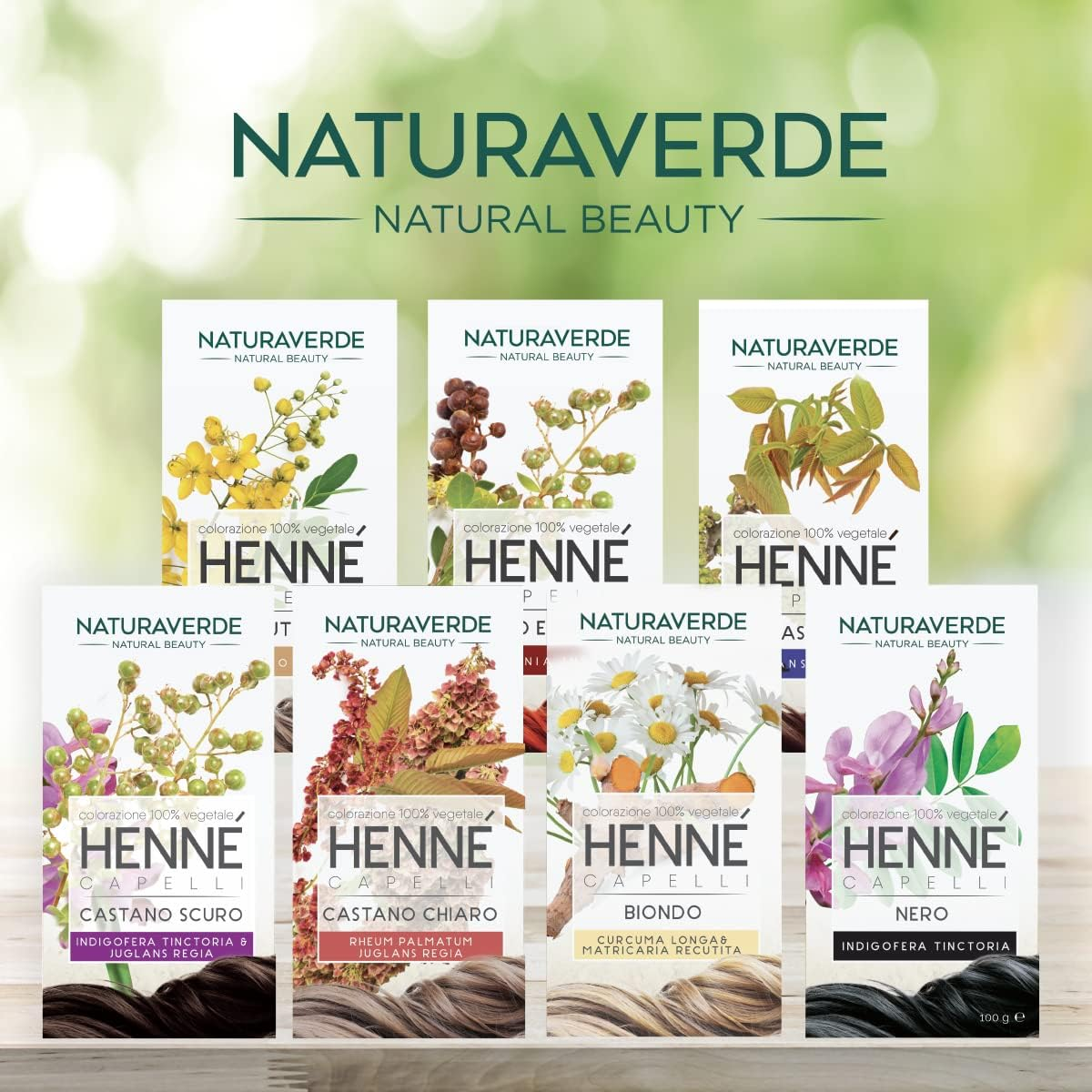Naturaverde Tan Henna Plant Dye 100G image number 2