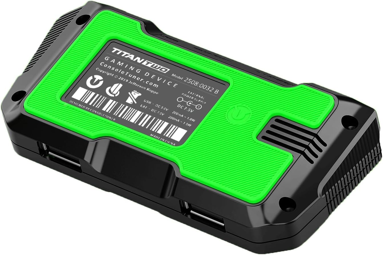 Hipshotdot Titan Two Device. Advanced Crossover Gaming Adapter and Converter for PS5 5 PS4 PS3 Xbox One 360 Nintendo Switch. Controller Emulator, Programmable Scripts, Macros, Mods, Remapping, Keyboard, Mouse., 2508:0032-02 image number 5