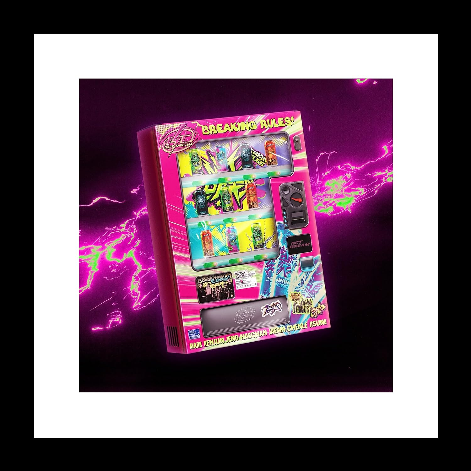 NCT Dream ISTJ 3Rd Album Contents+Sticker+Photocard+Tracking Sealed (Vending Machine Version) image number 2