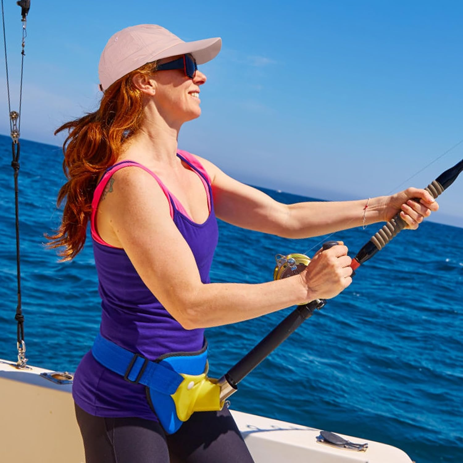 Women Running Cap &ndash; Adjustable, Breathable,Waterproof, UV Protection Sports Hat for Running, Hiking, Golf & Outdoor Activities &ndash; Lightweight, Quick-Dry, Comfortable image number 5