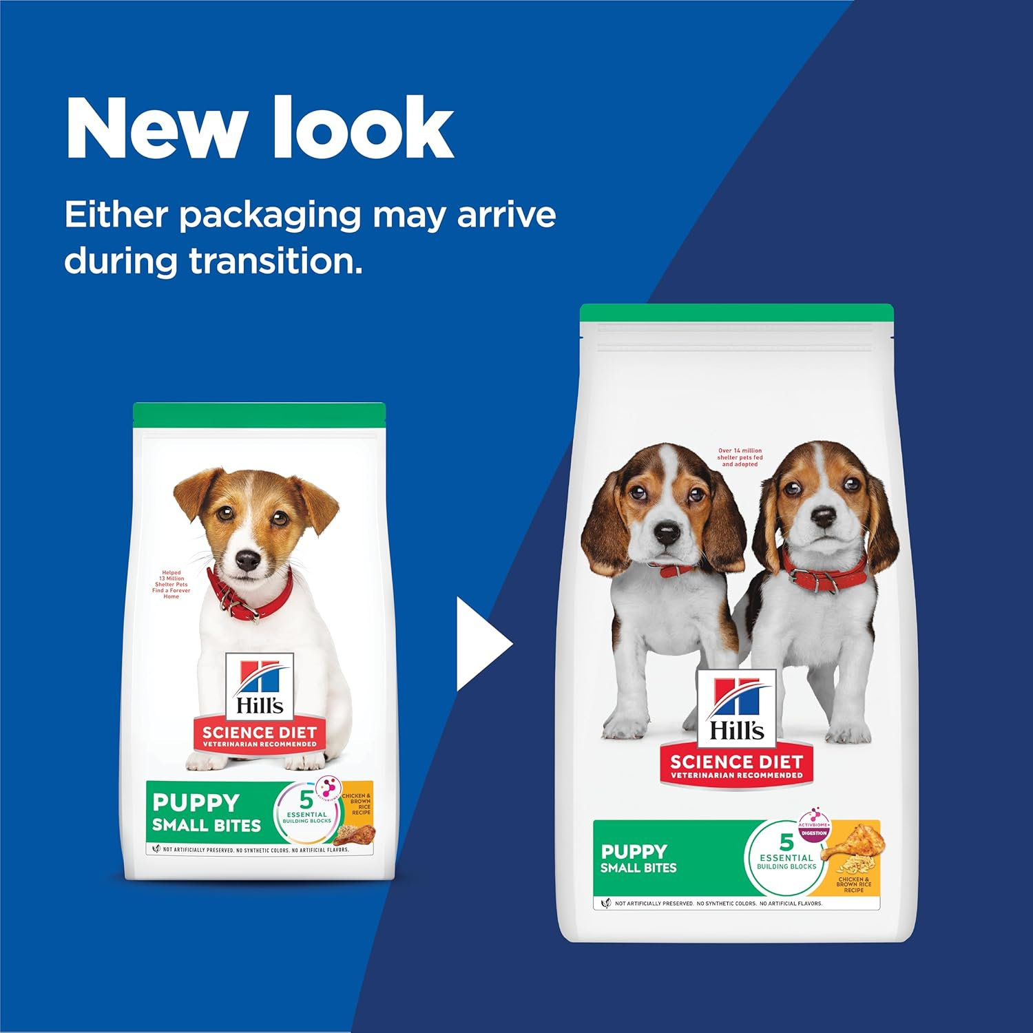 Hill'S Science Diet Puppy Small Bites, Chicken Meal & Barley Recipe, Dry Dog Food with Small Kibble, 2Kg Bag