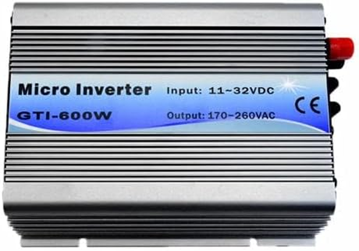 Y&H 600W Grid Tie Inverter Stackable DC10.5-28V Input AC230V MPPT Pure Sine Wave Micro Inverter Fit for 12V Solar Panel/24V Battery image number 1