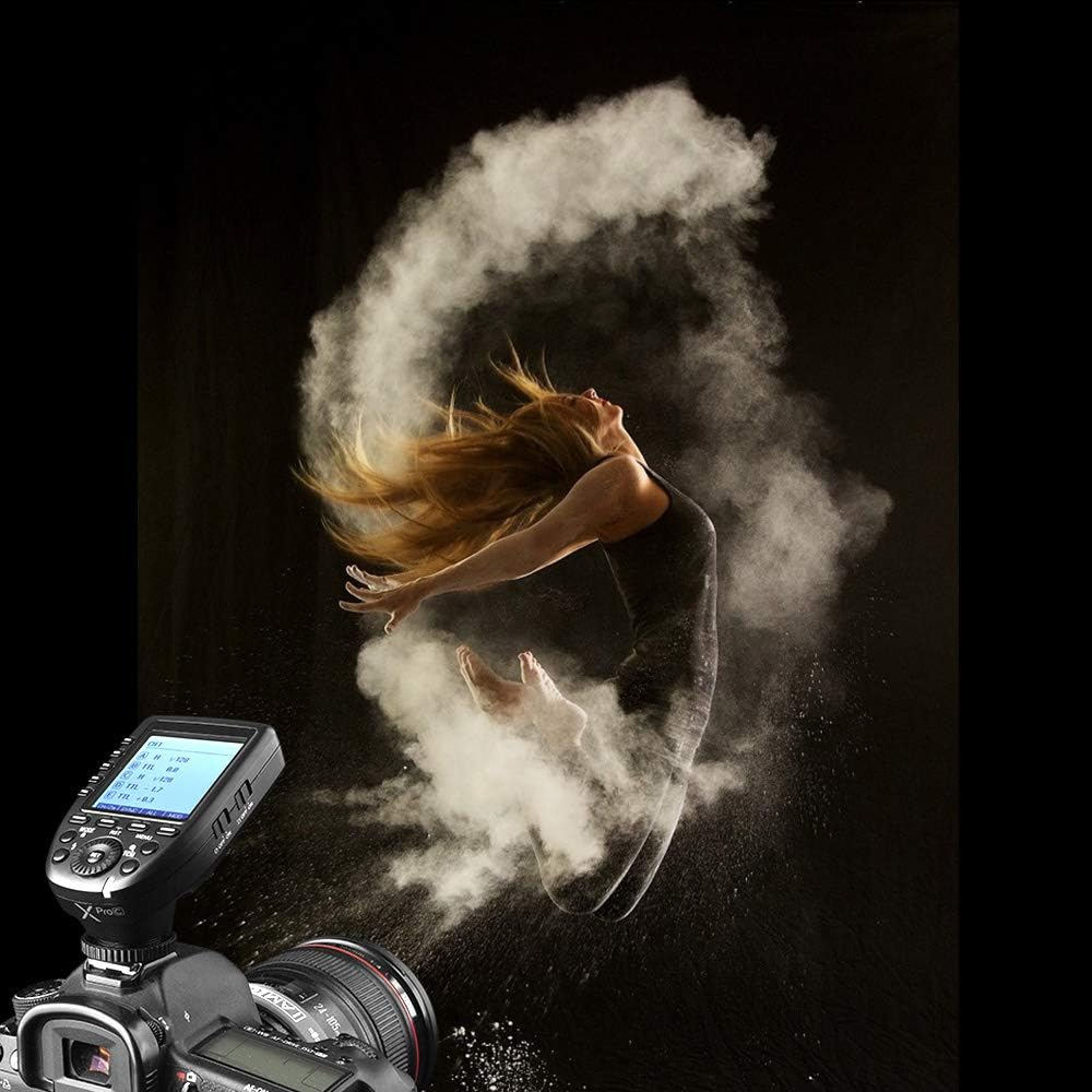 Godox Xpro-S TTL Wireless Flash Trigger for Sony DSLR Camera 2.4G X System Remote Trigger HSS 1/8000S, Large LCD Screen Transmitter(Xpro-S)