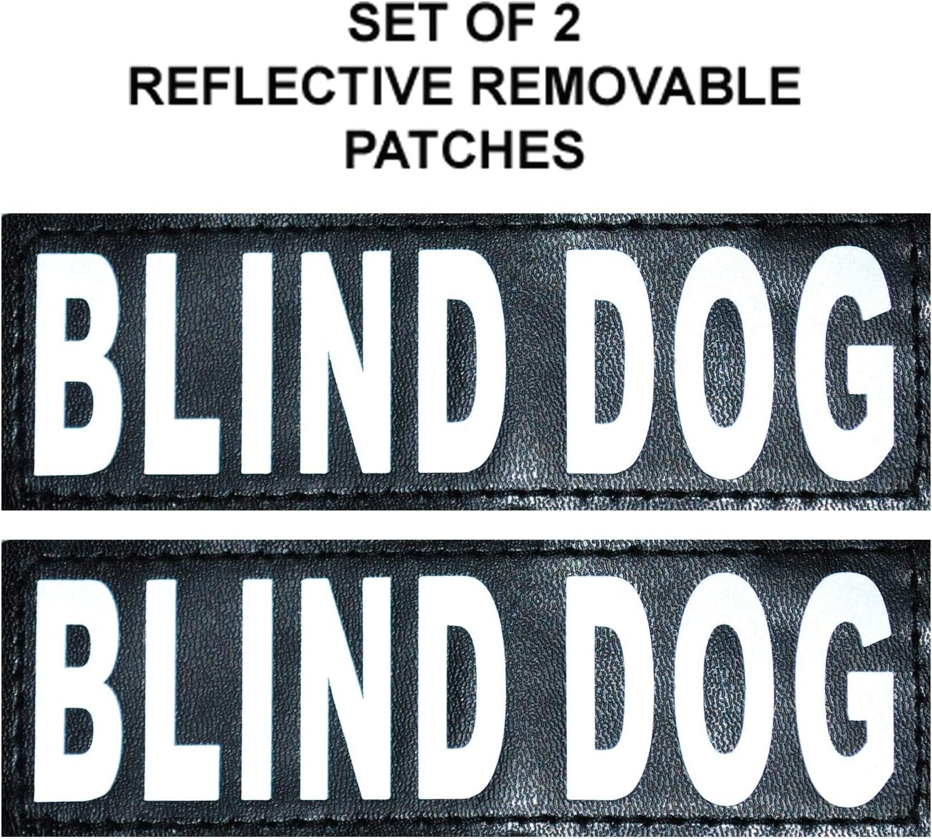 Doggie Stylz Blind Dog Harness No Pull No Escape Dog Vest for Blind Dogs Adjustable Vest with Handle Blind Dog Accessories and Patches for Training and Mobility image number 2