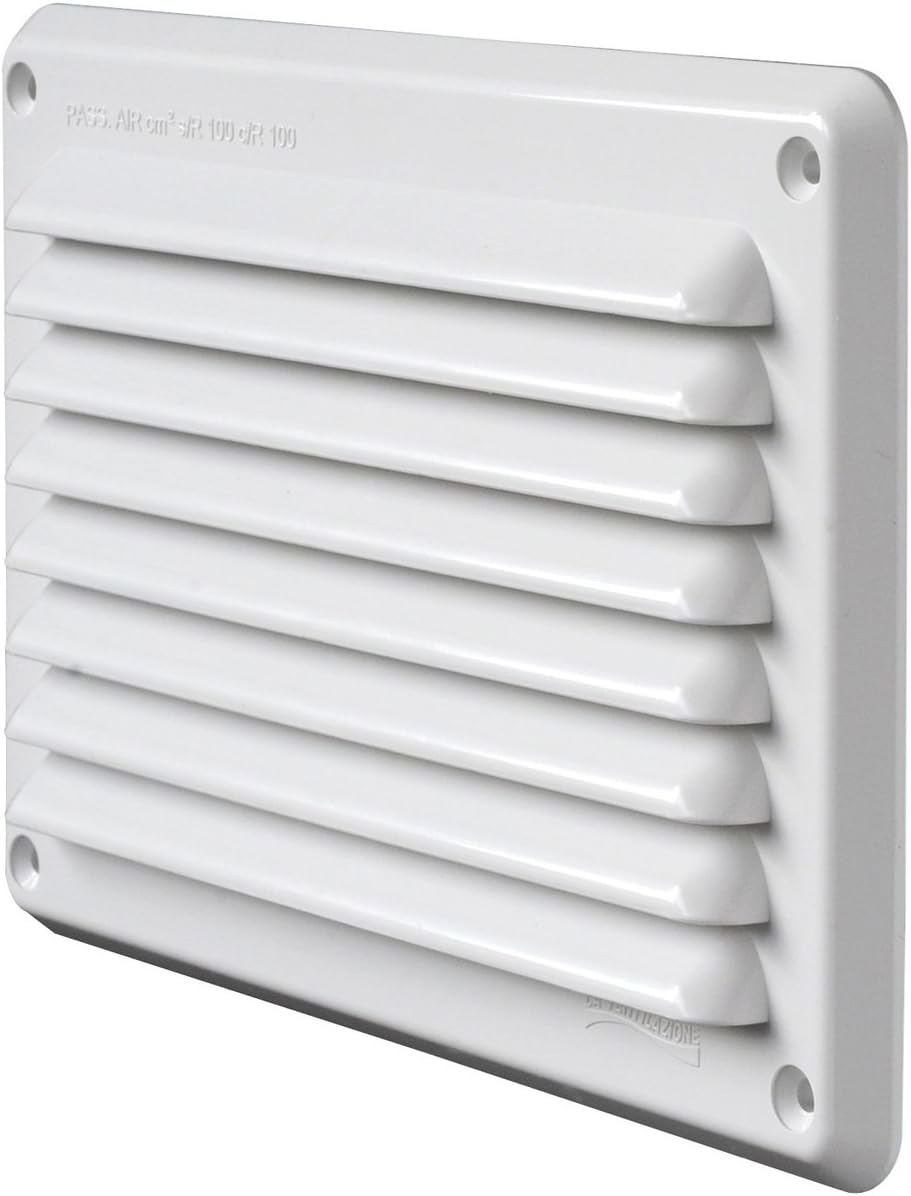 AR5023 M-Y Ventilation Grille Plastic Rectangular Overlap Brown 500 X 227 Mm