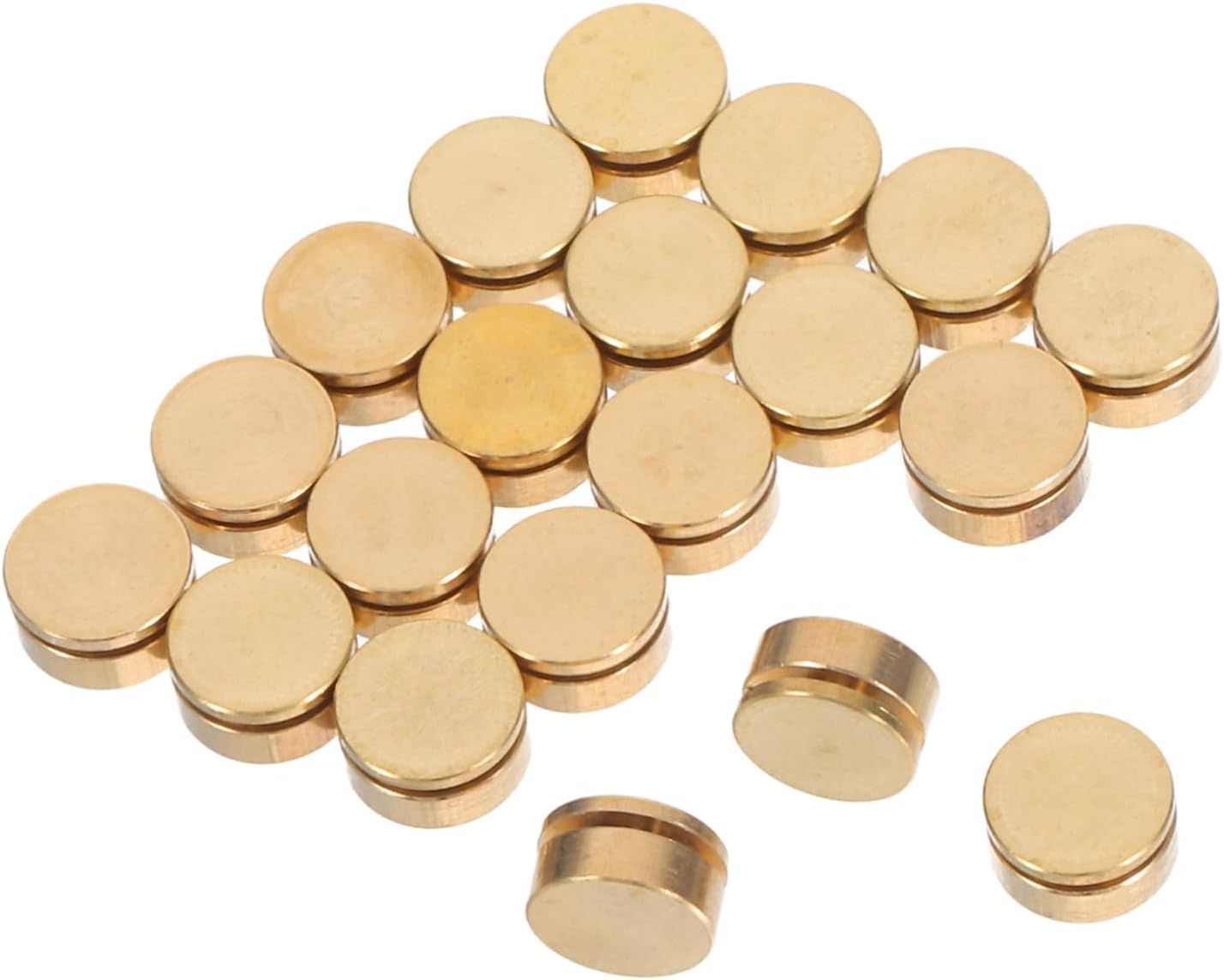 WOFASHPURET 20Pcs Metal Nail Art Rotating Charm Spinning Nail Charm Rotating Spinner Metal Bearing Spinner for Diy Manicure and Decor image number 6