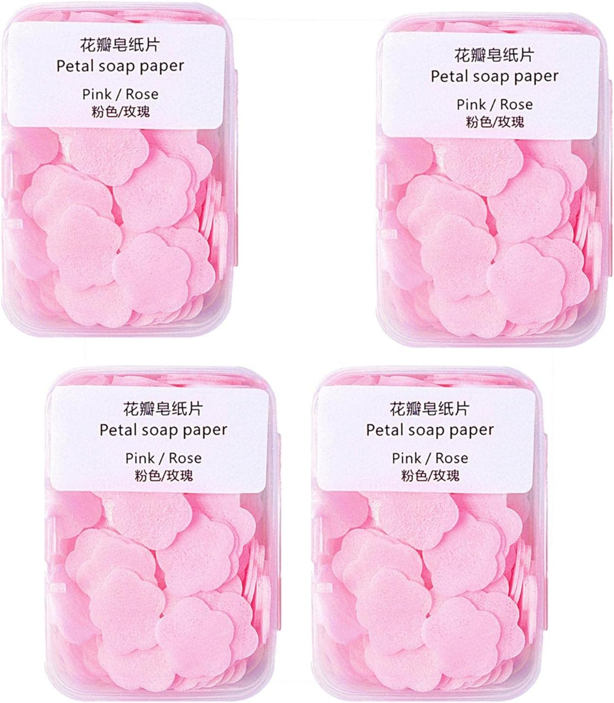 Ysyqkn 400 Soap Sheets for Travel, Disposable Foaming Paper for Outdoor Activities, Mixed Color